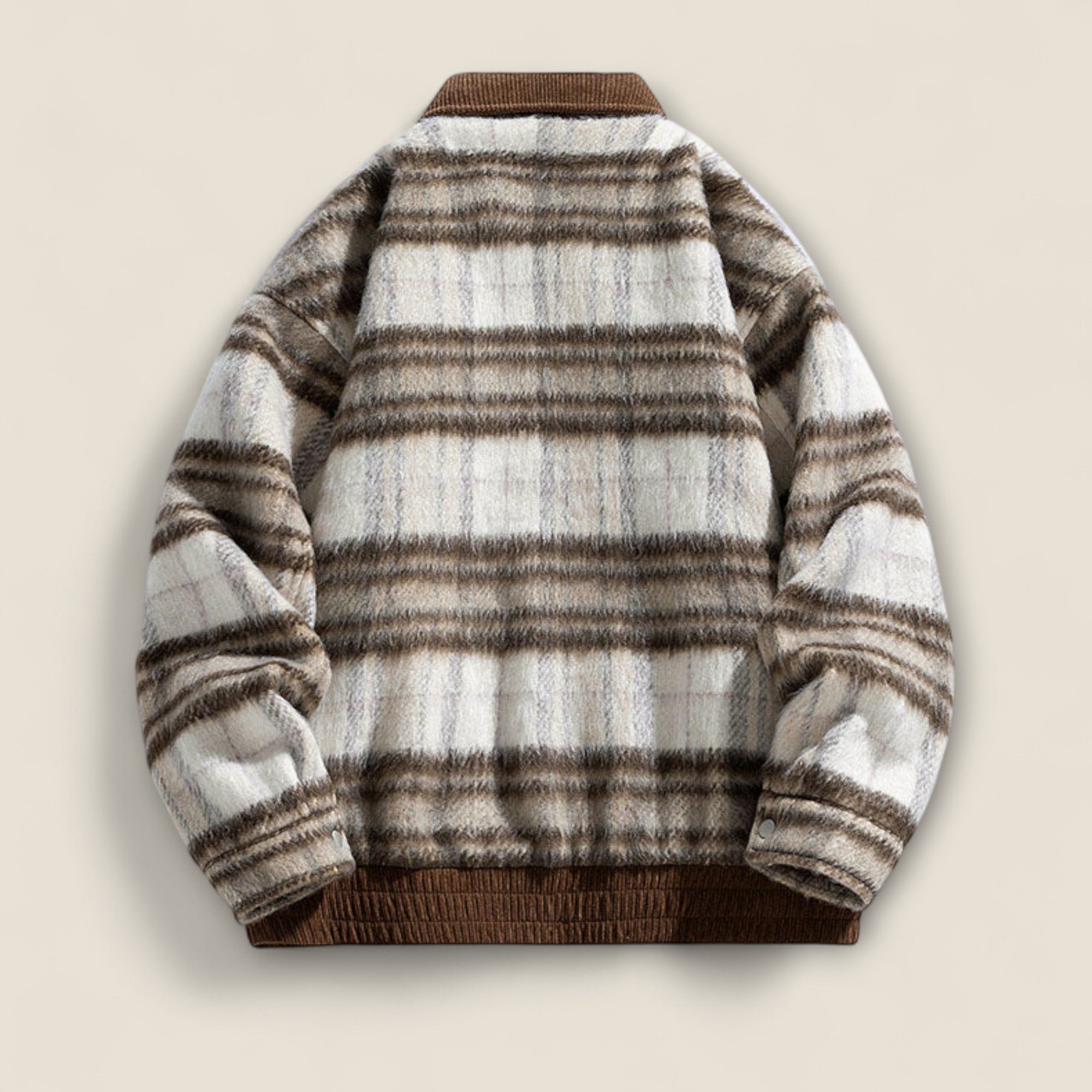 Beaufort - Veste en Plaid Brossé