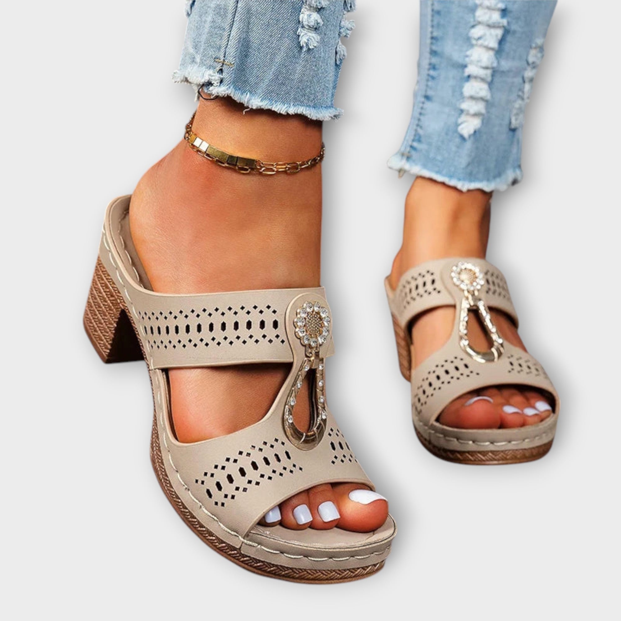 Maria - Sandales Orthopédiques Élégantes et Confortables