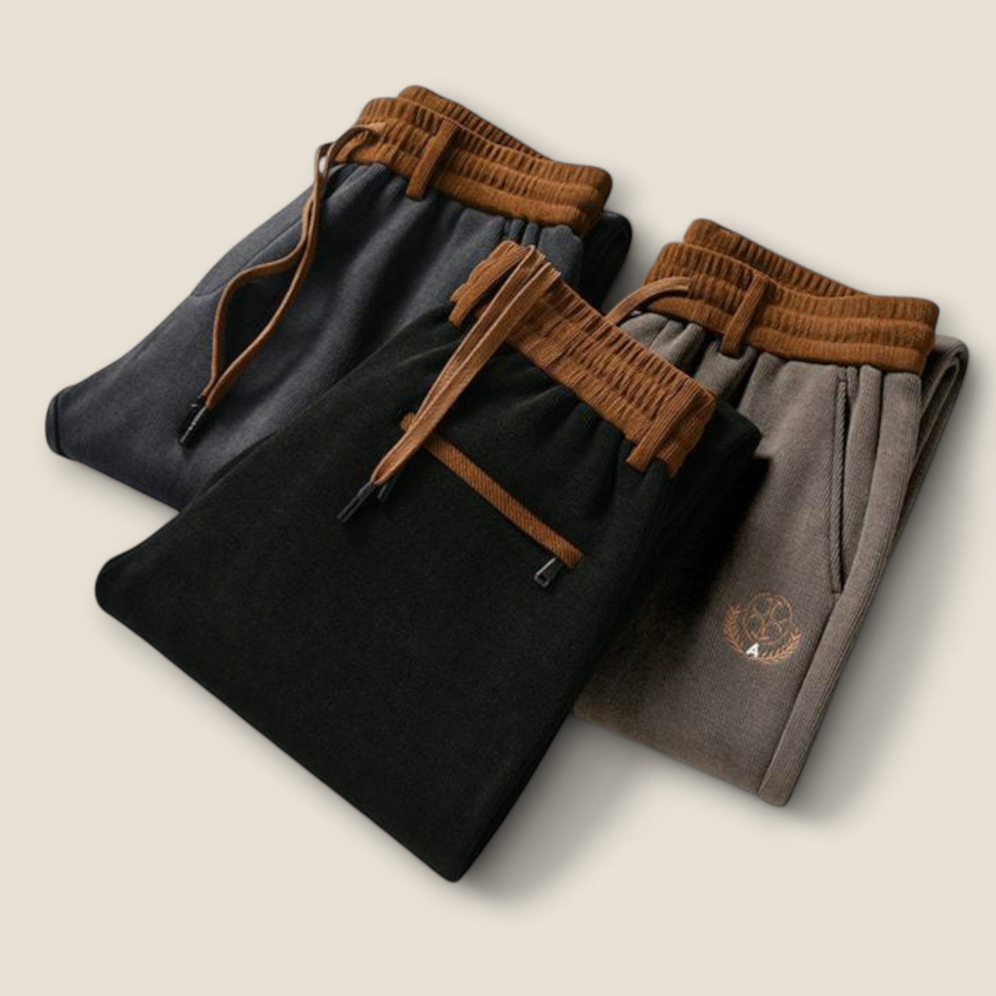 Rafael - Pantalons de jogging en velours côtelé confortables