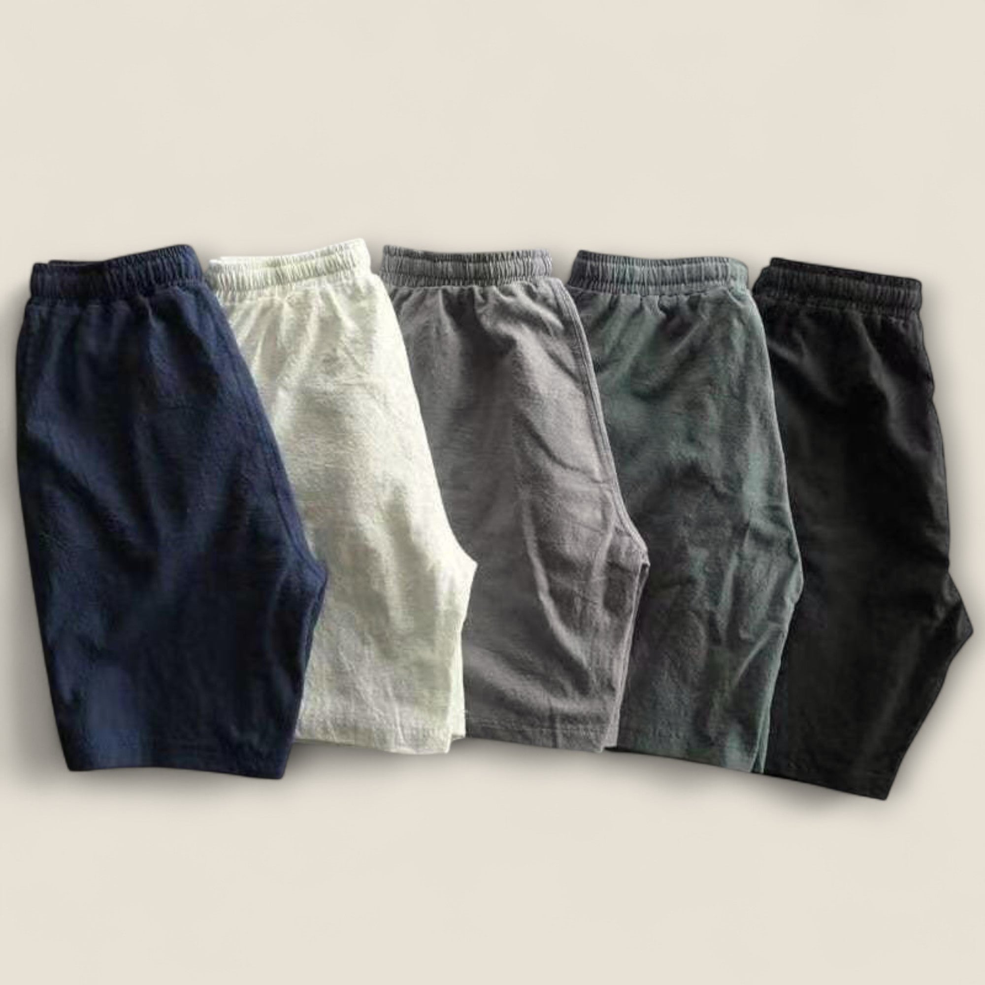 Nuno - Shorts en coton avec cordon de serrage