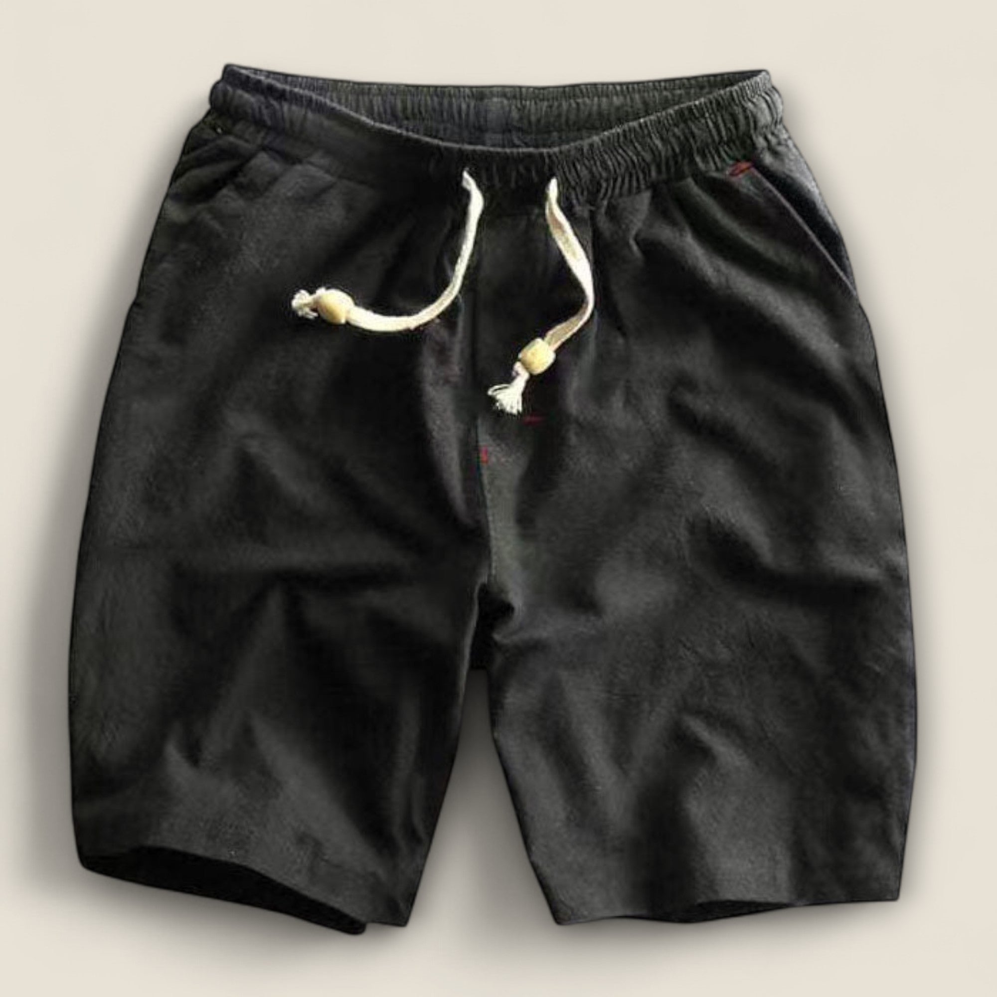 Nuno - Shorts en coton avec cordon de serrage