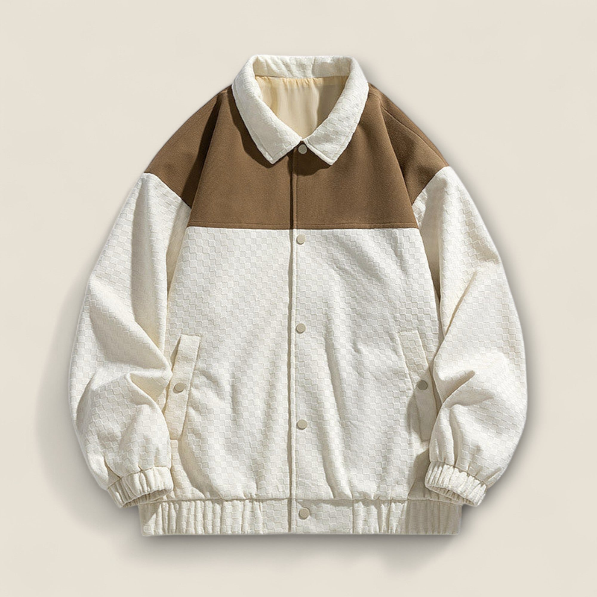 Miles - Veste Texturée Bicolore