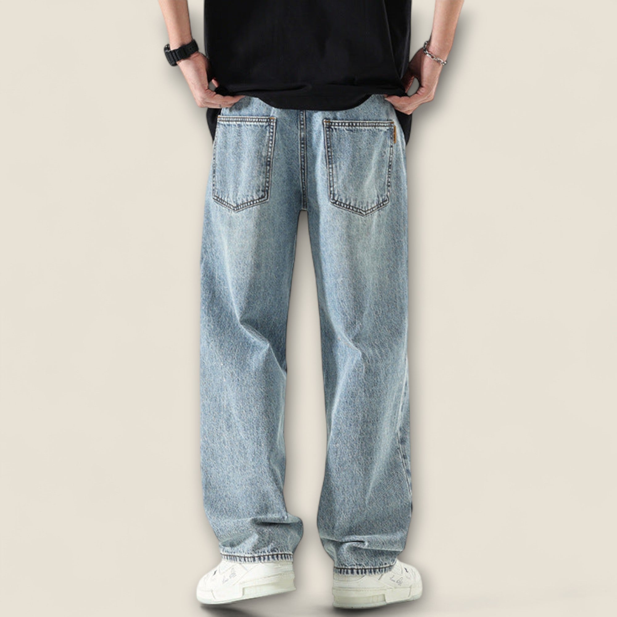 Luca - Denim en Coton Décontracté