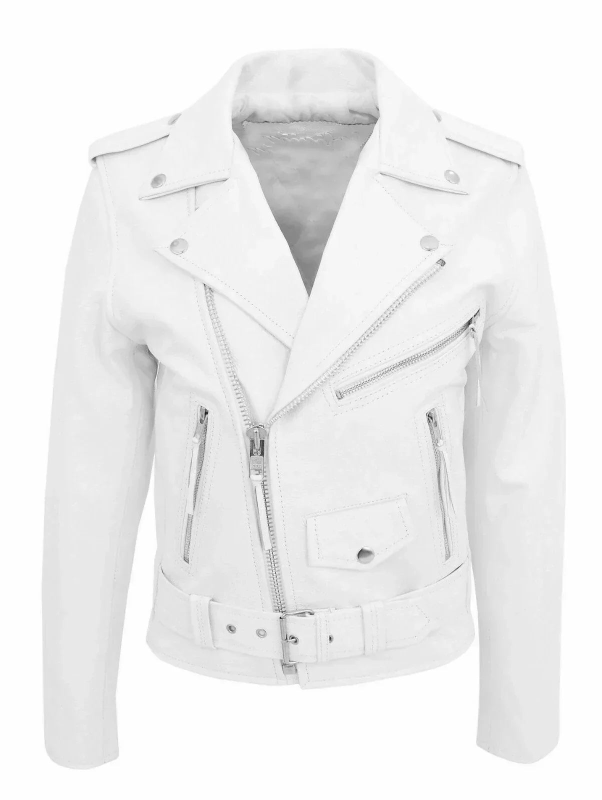 Wójcik™ | Veste en cuir de biker