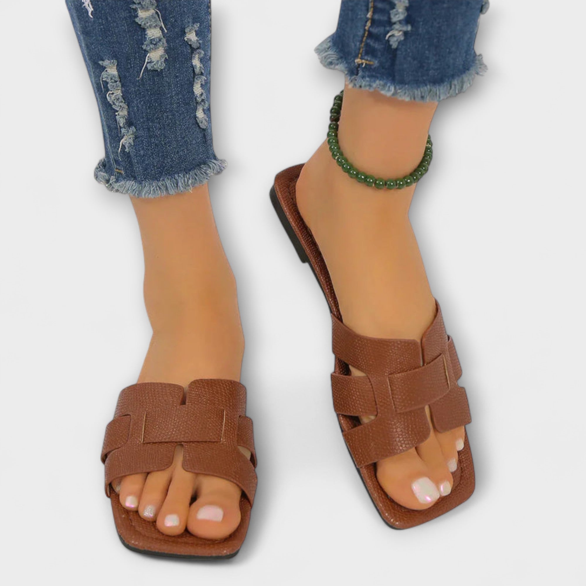 Diva - Sandales Plates pour Femmes