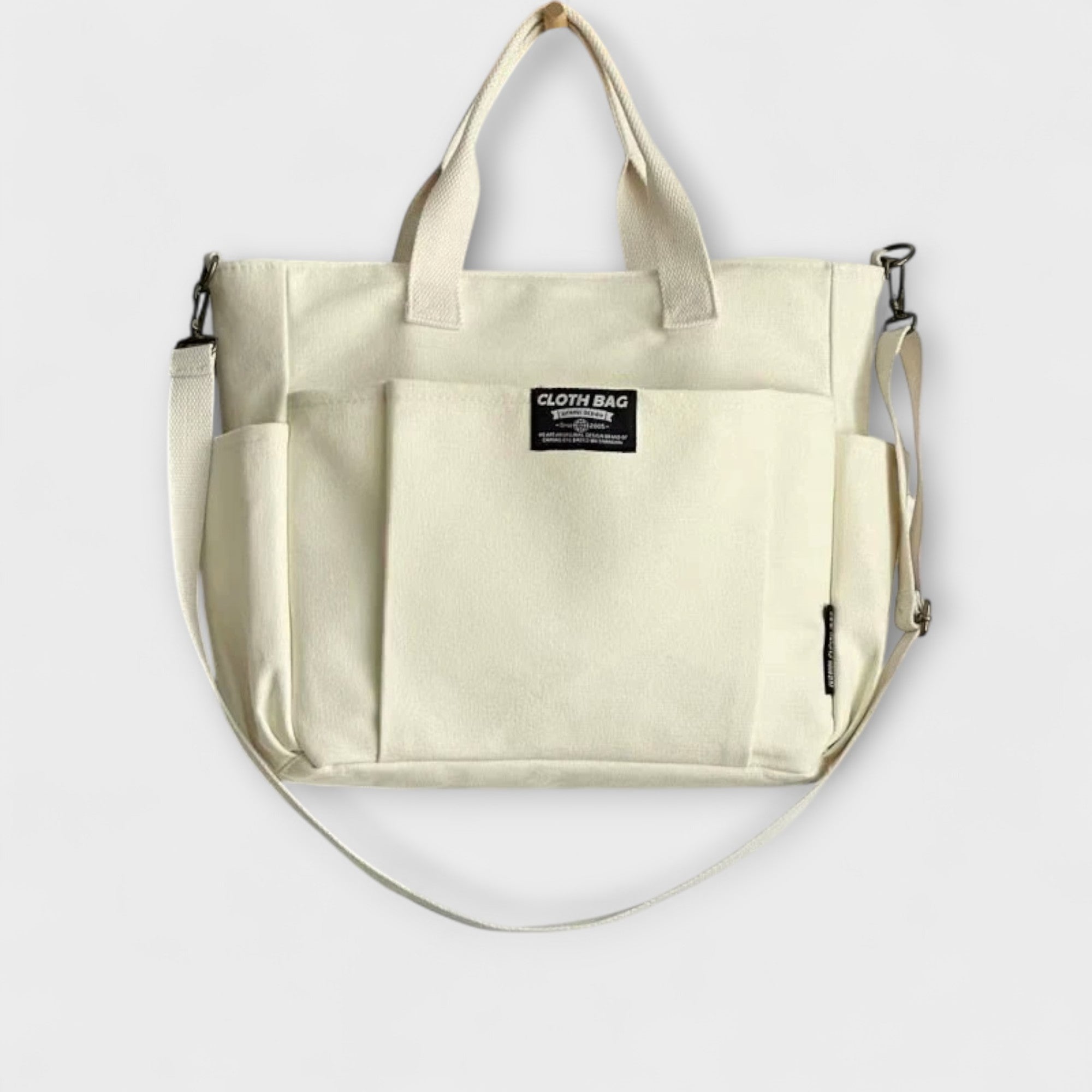 Sac fourre-tout en toile minimaliste