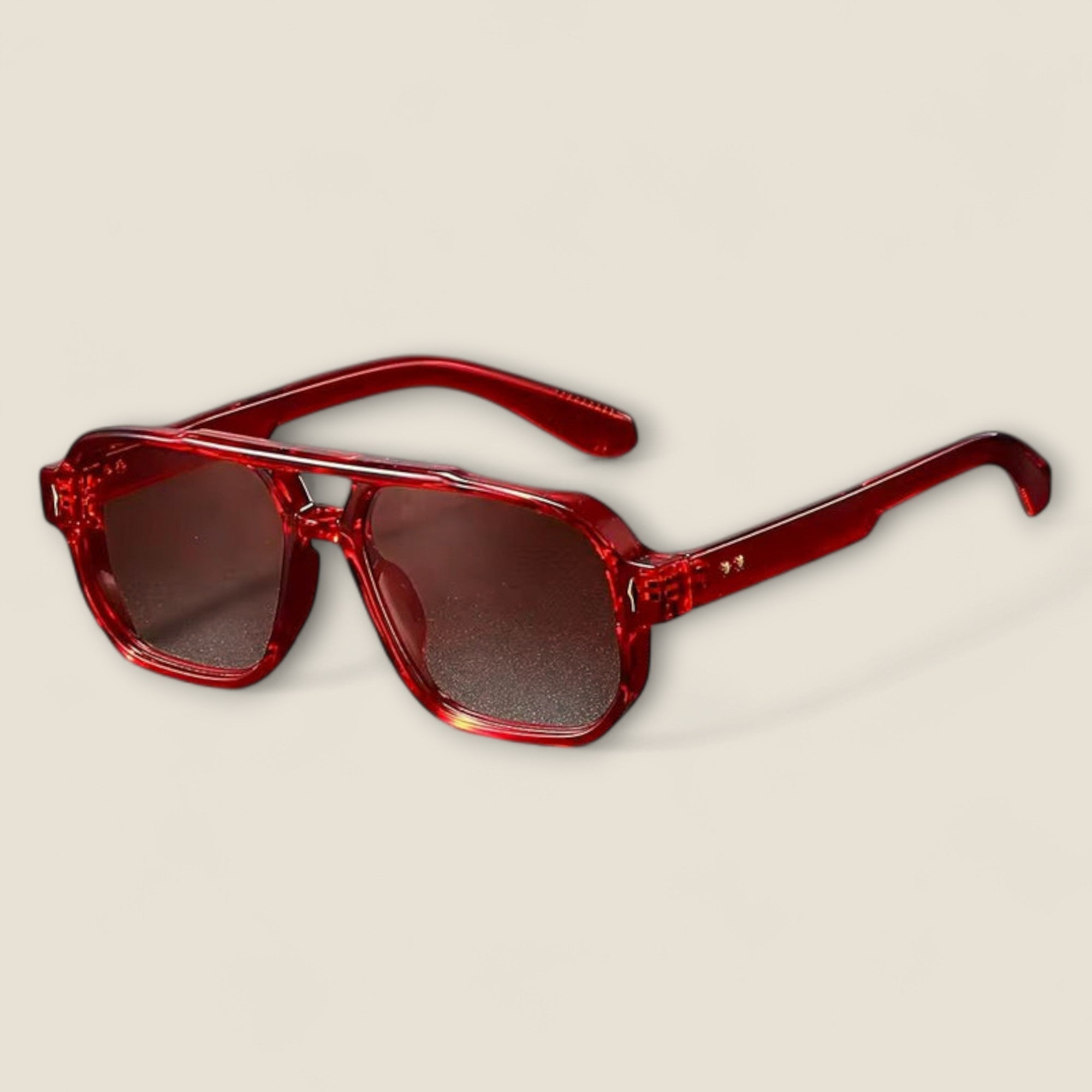 Bruno - Lunettes de soleil carrées rétro