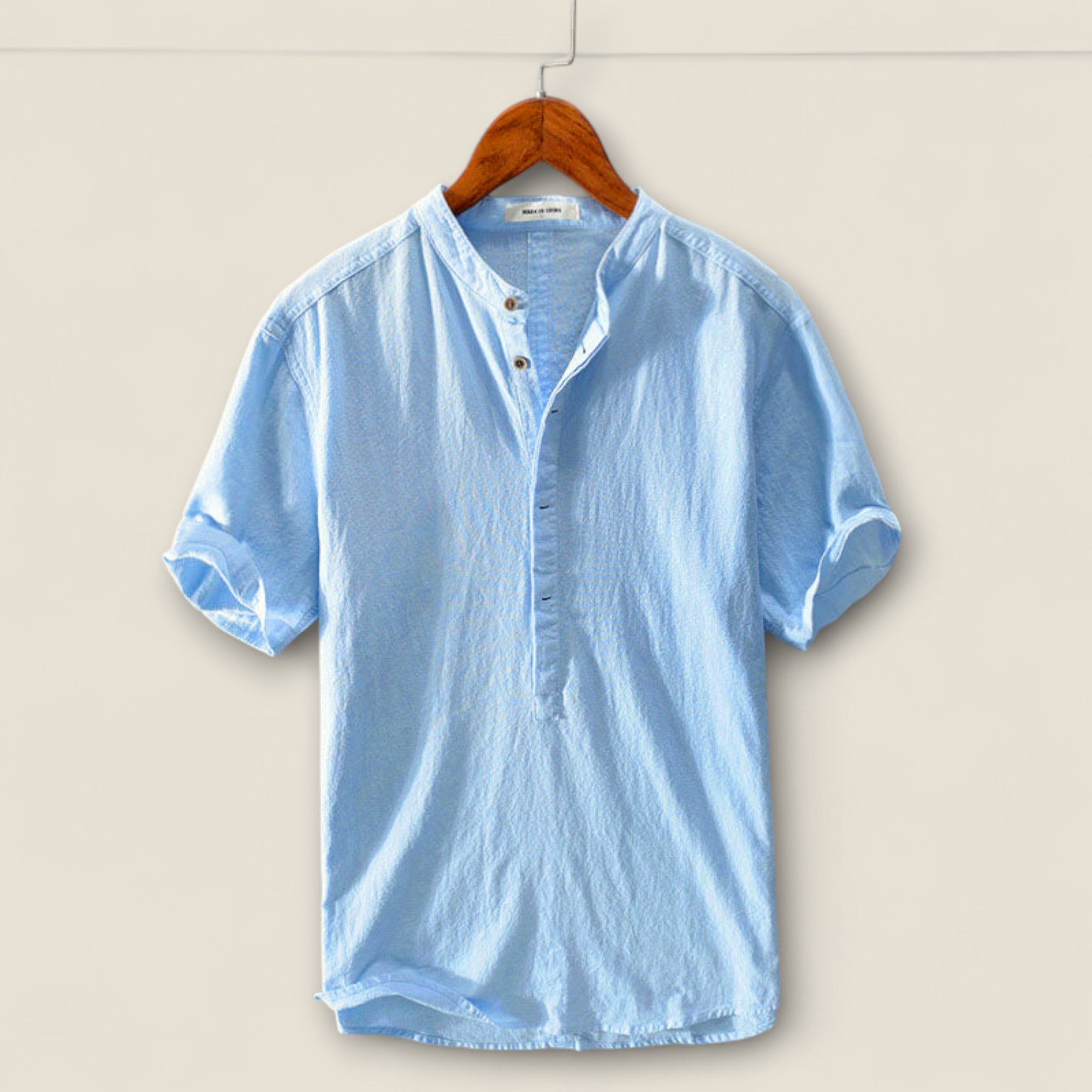 Santino - Chemise Henley en Lin
