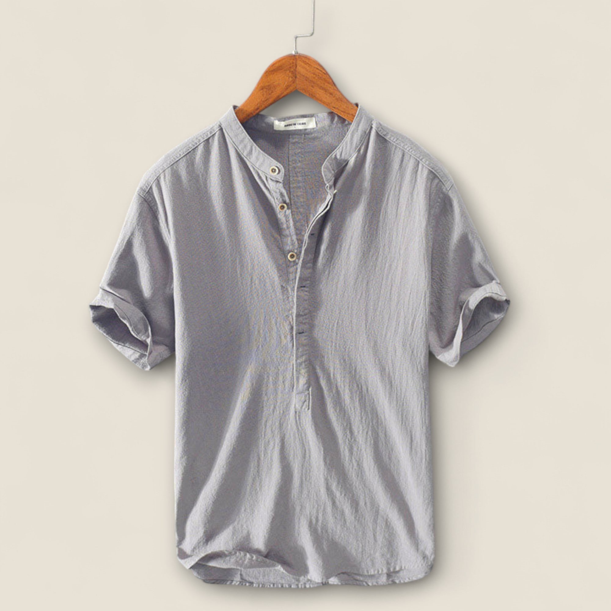 Santino - Chemise Henley en Lin