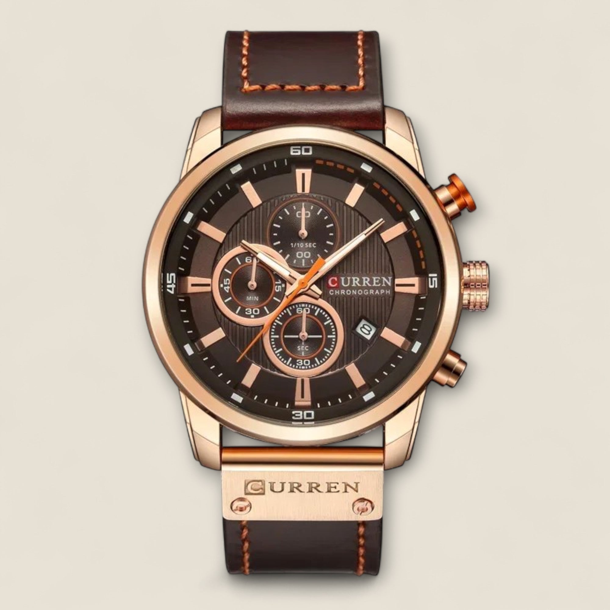 Renzo - Montre Chronographe en Cuir