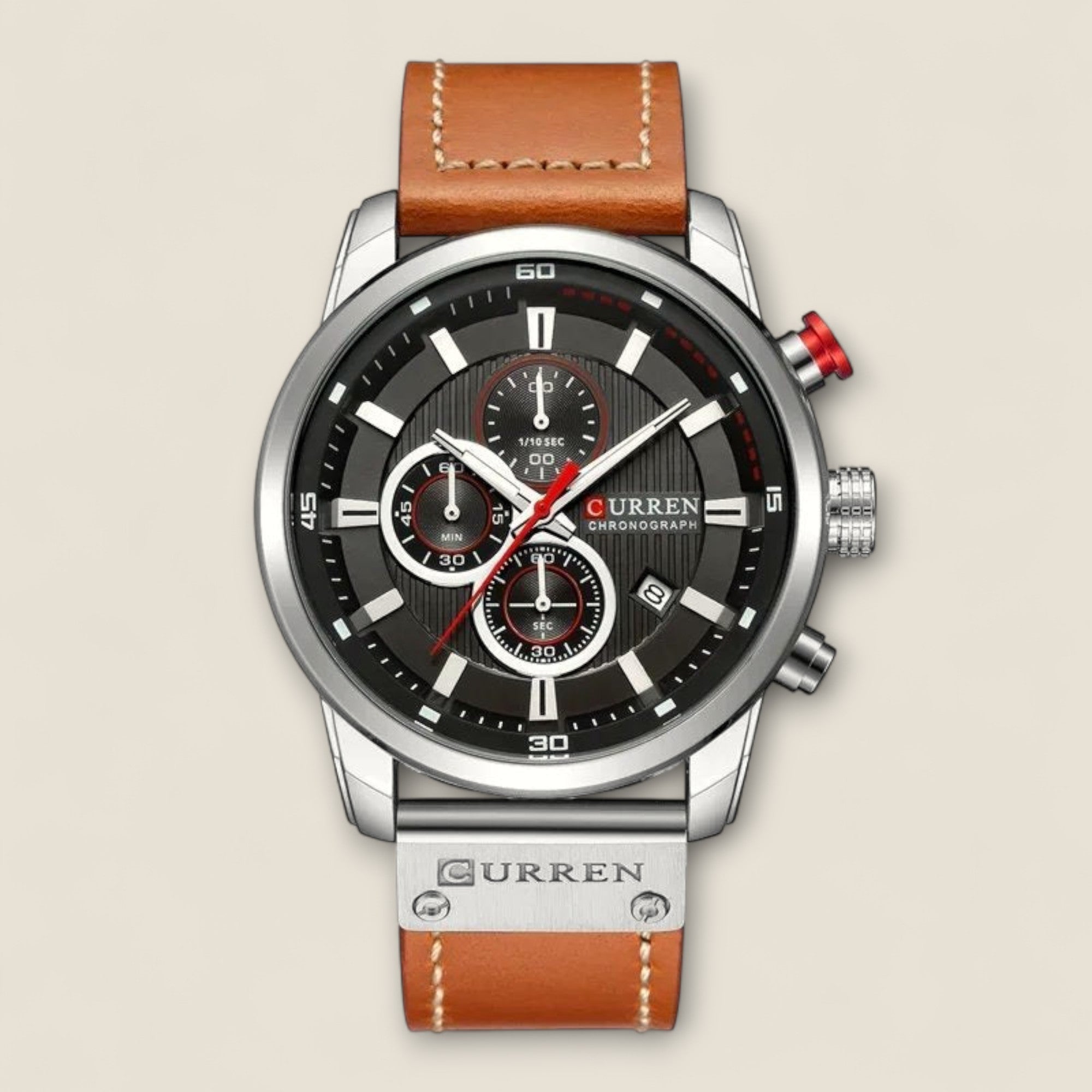 Renzo - Montre Chronographe en Cuir