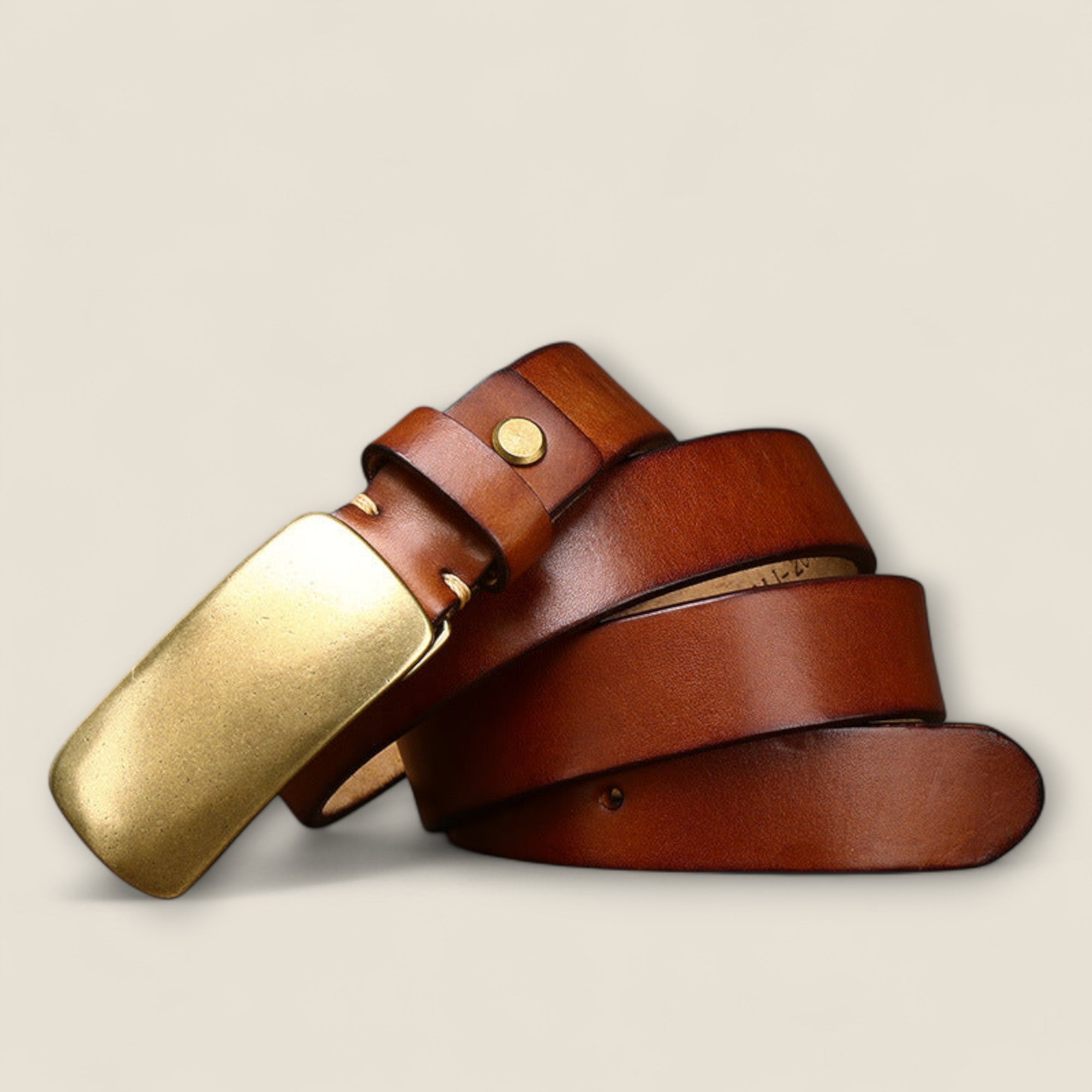 Sergio - Ceinture en Cuir Intemporelle