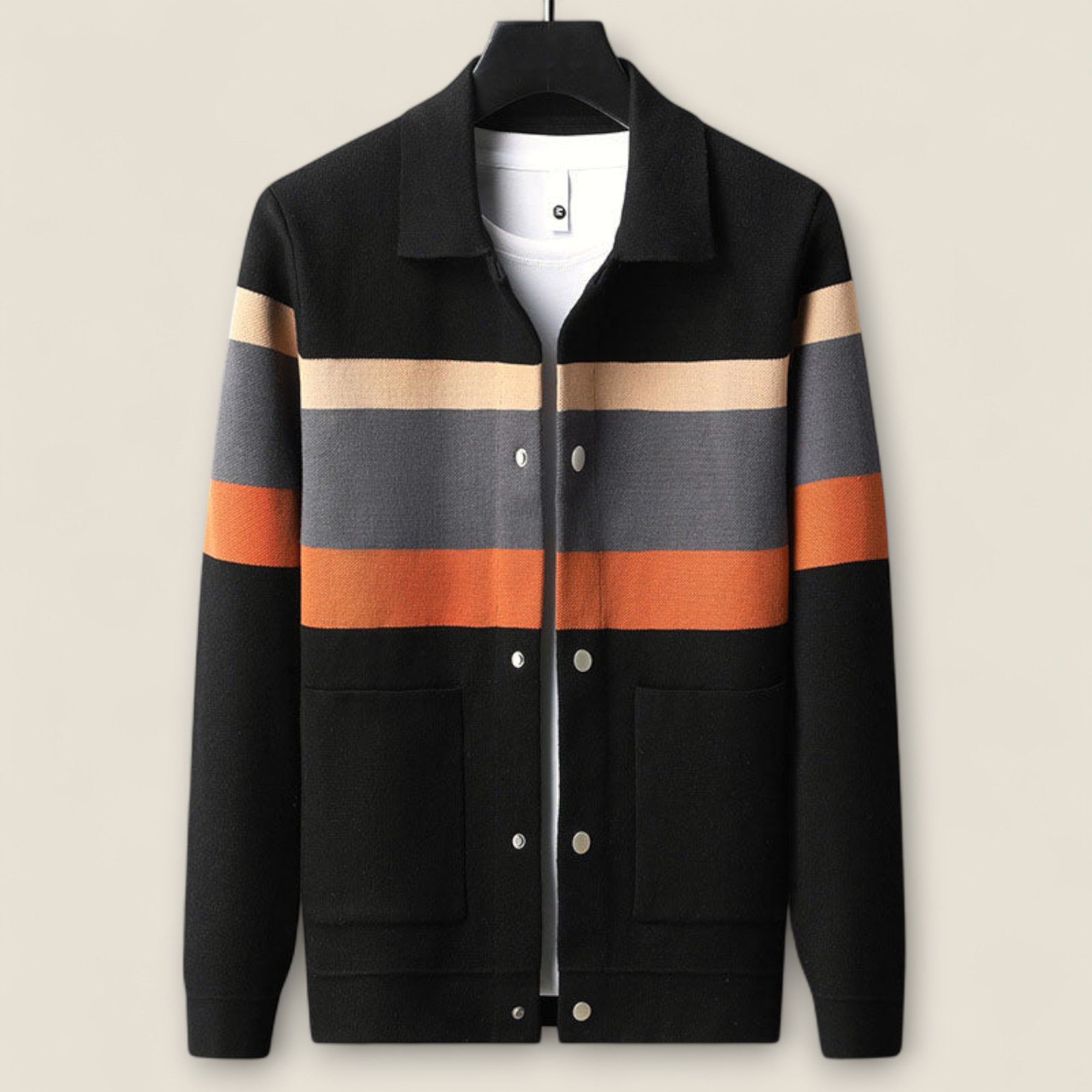 Lorenzo - Cardigan en Coton Tricoté