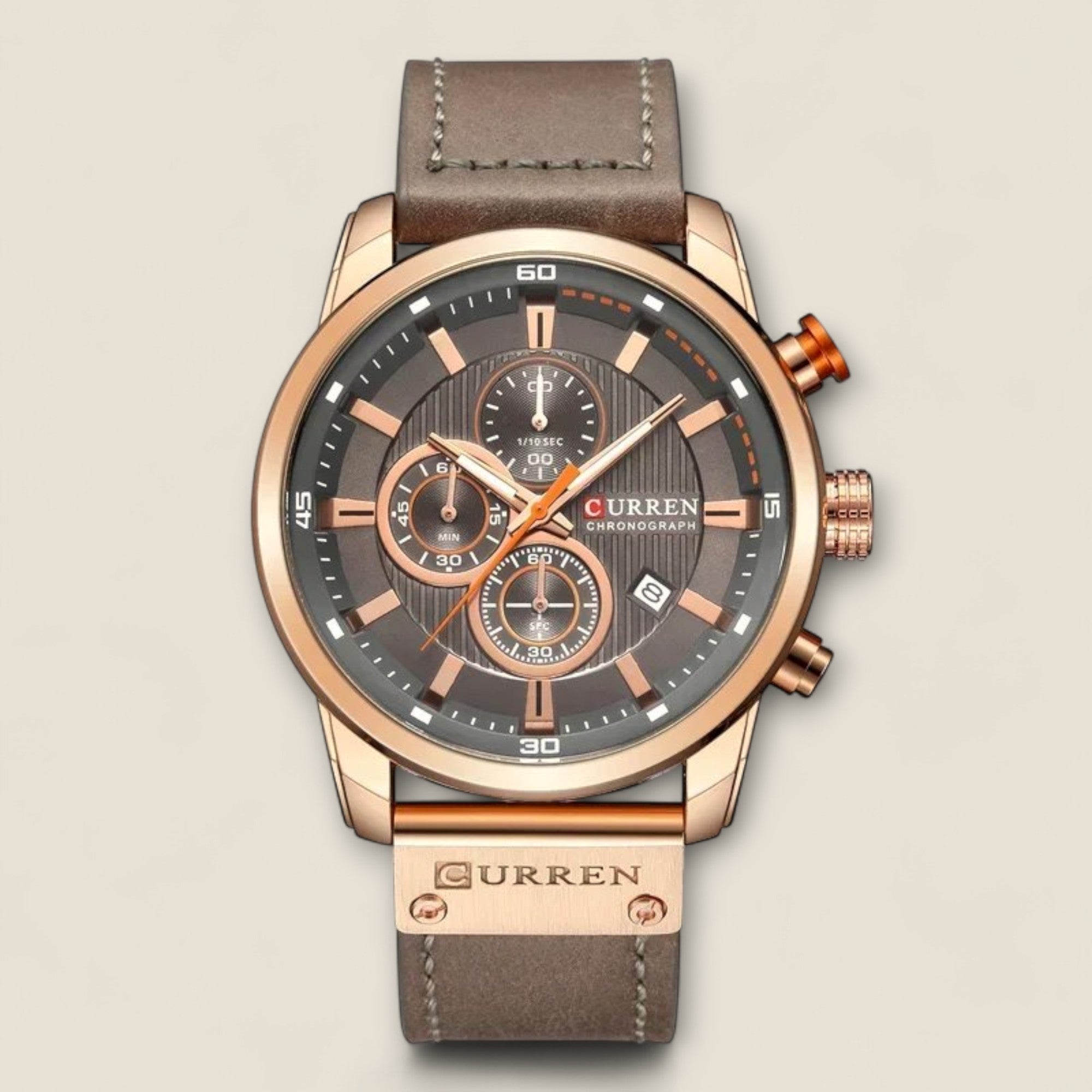 Renzo - Montre Chronographe en Cuir