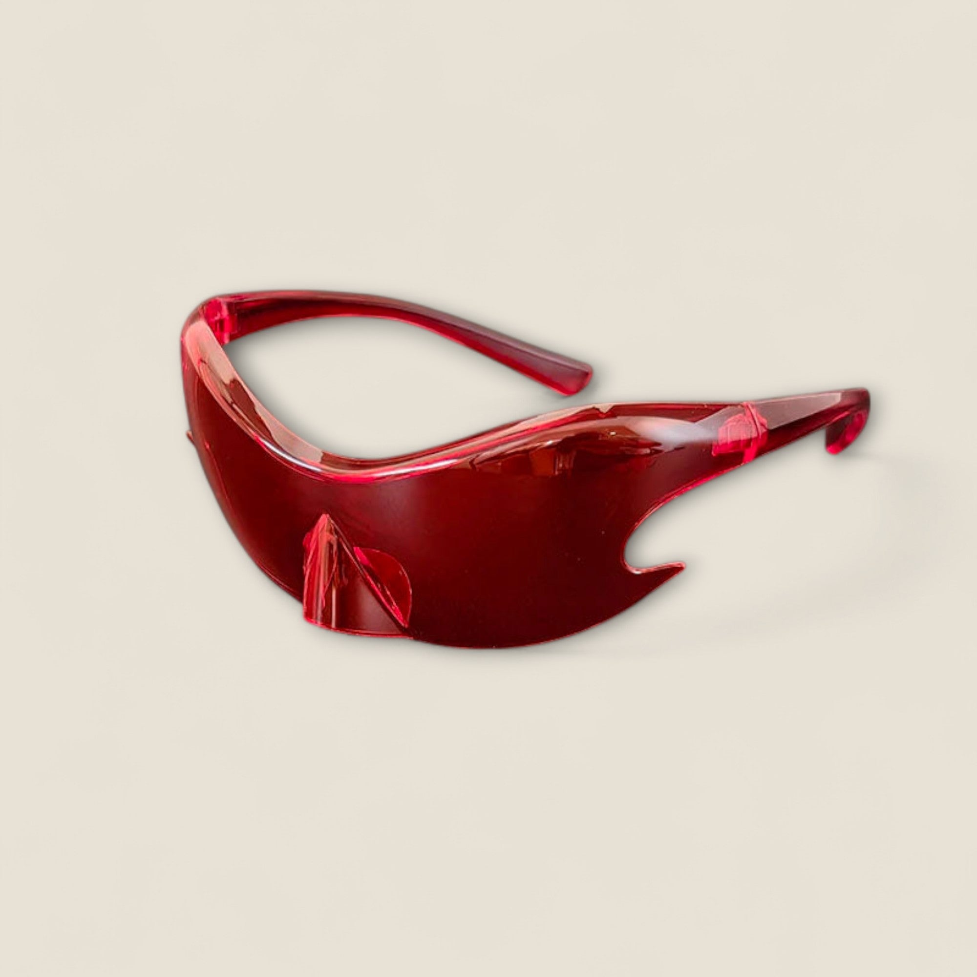 Thiago - Lunettes de soleil Shield avec design en lame