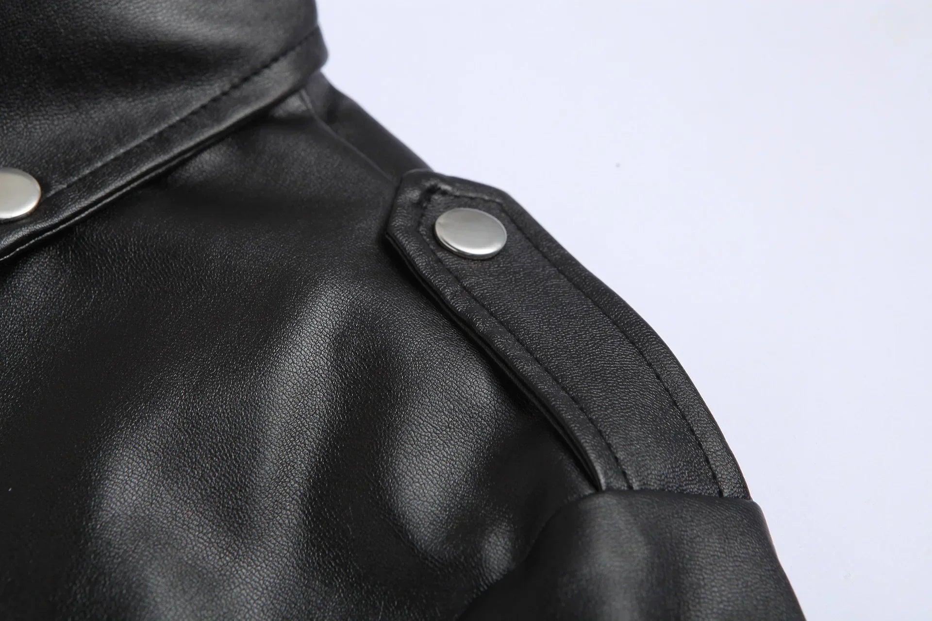 Wójcik™ | Veste en cuir de biker
