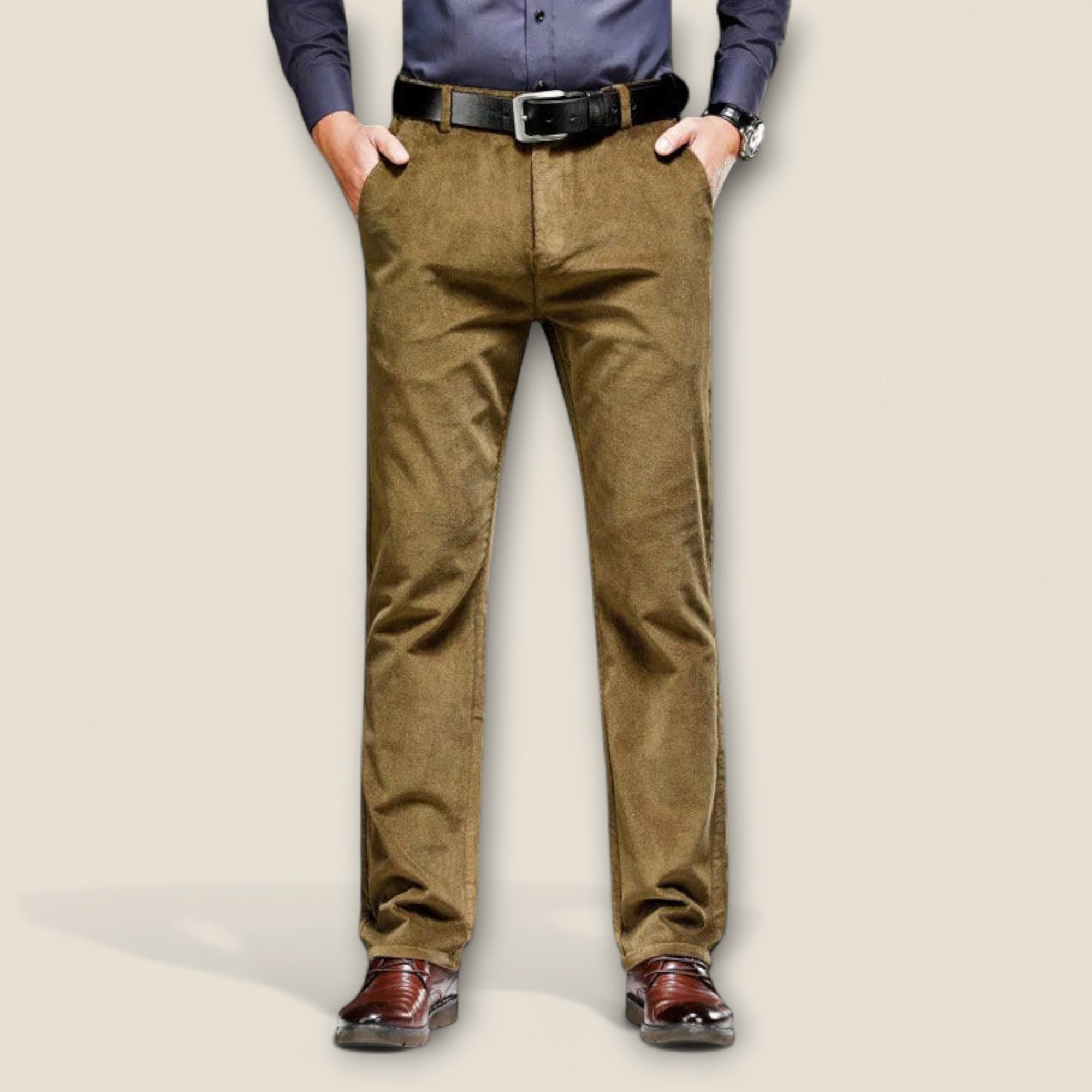 Antonio - Pantalons en Velours Côtelé Sur Mesure