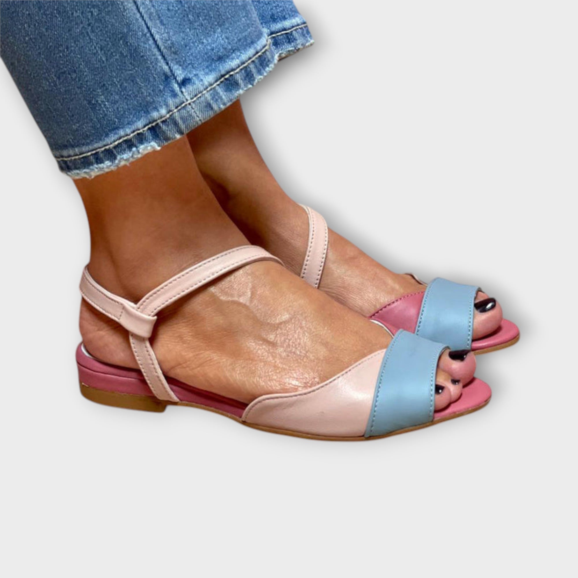 Roselina – Jeu de Couleurs sur Talons Blocs