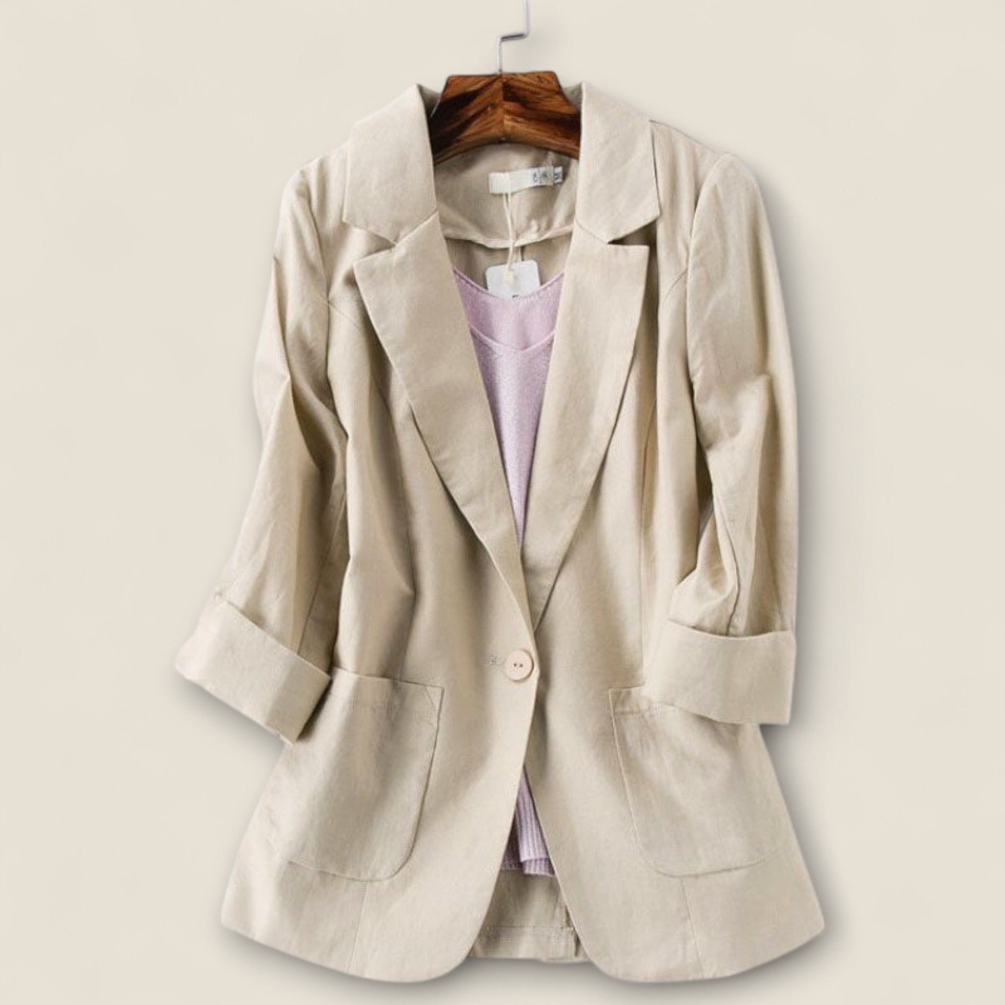 Sofia - Blazer en Lin Doux