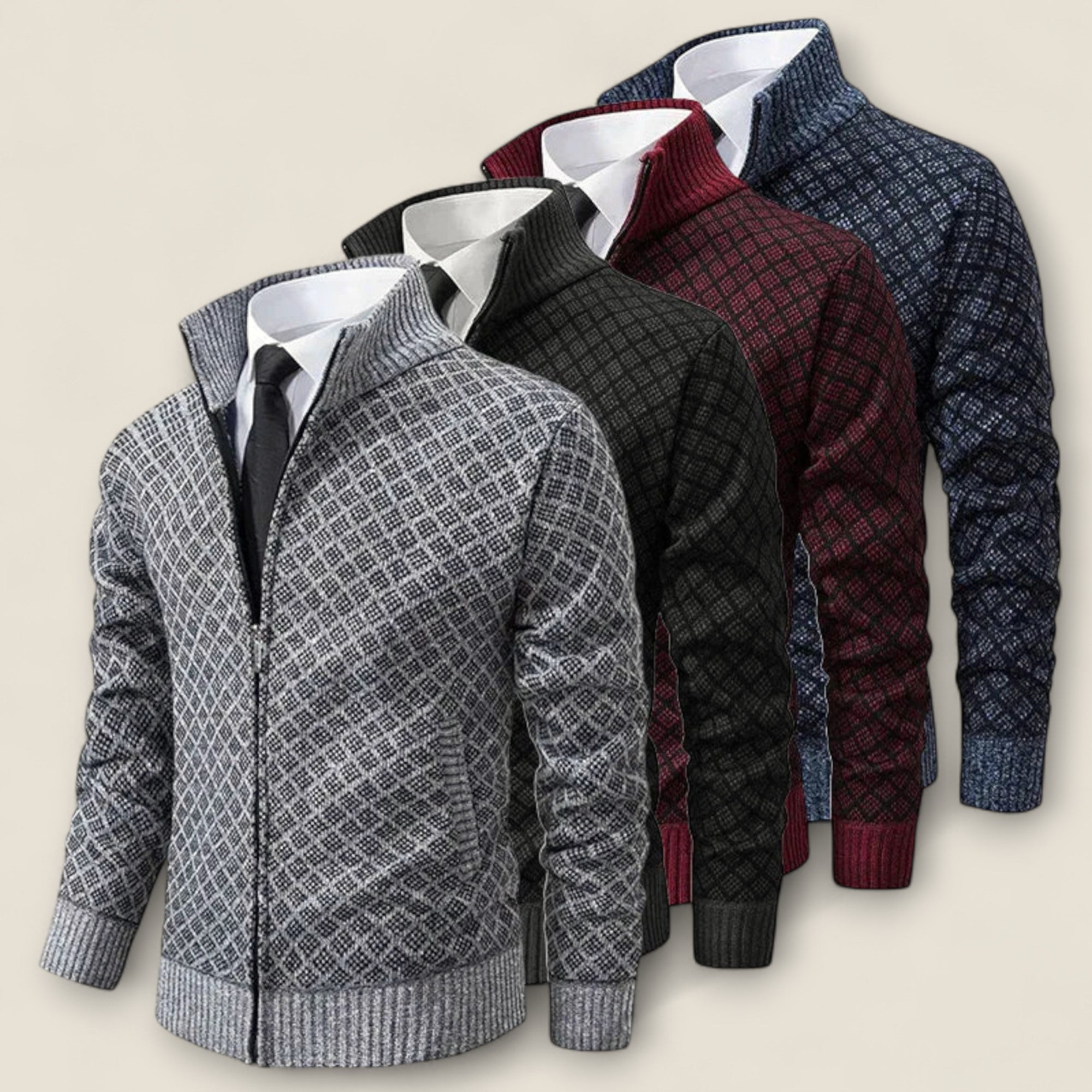 Adrian - Manteau Classique Contemporain pour Hommes