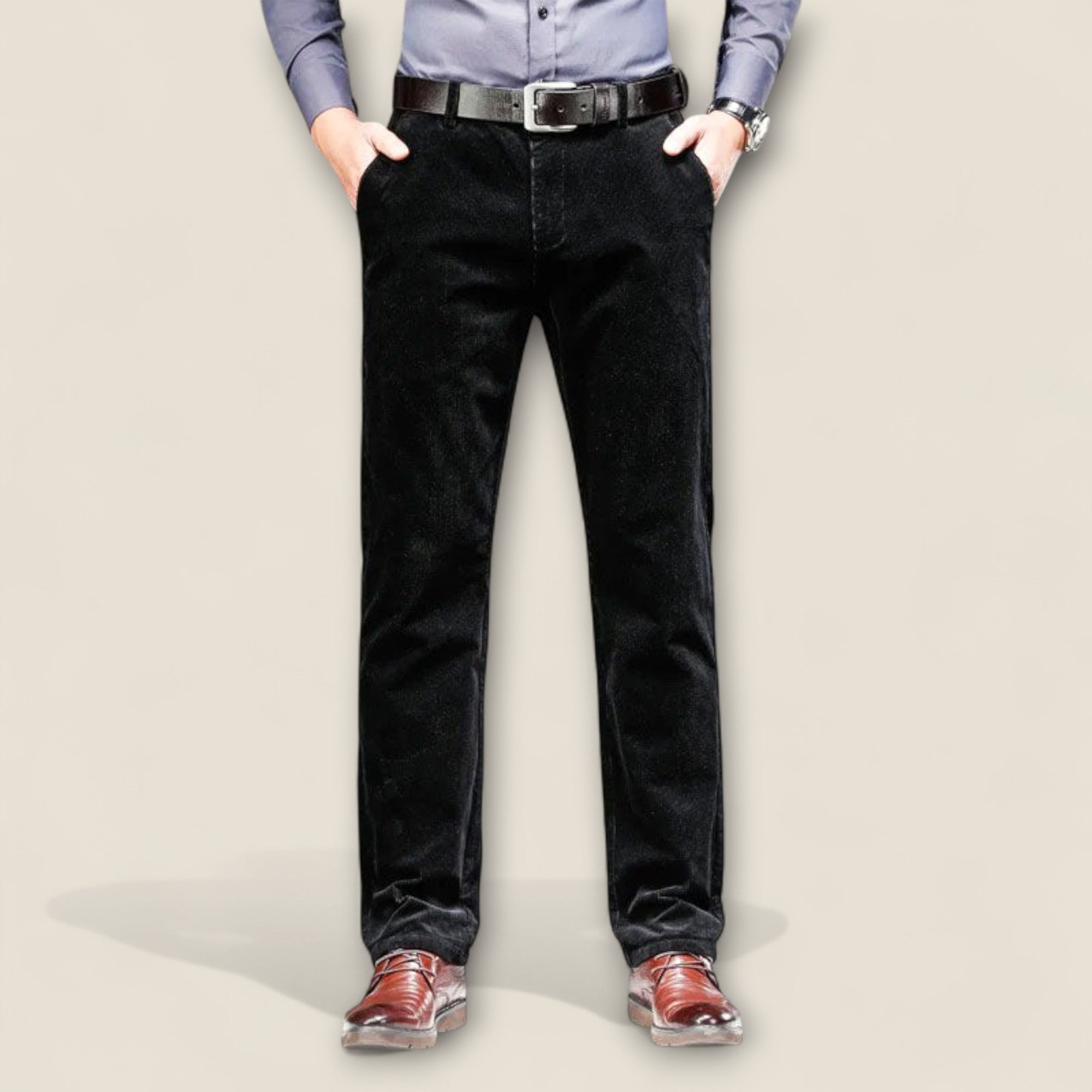 Antonio - Pantalons en Velours Côtelé Sur Mesure