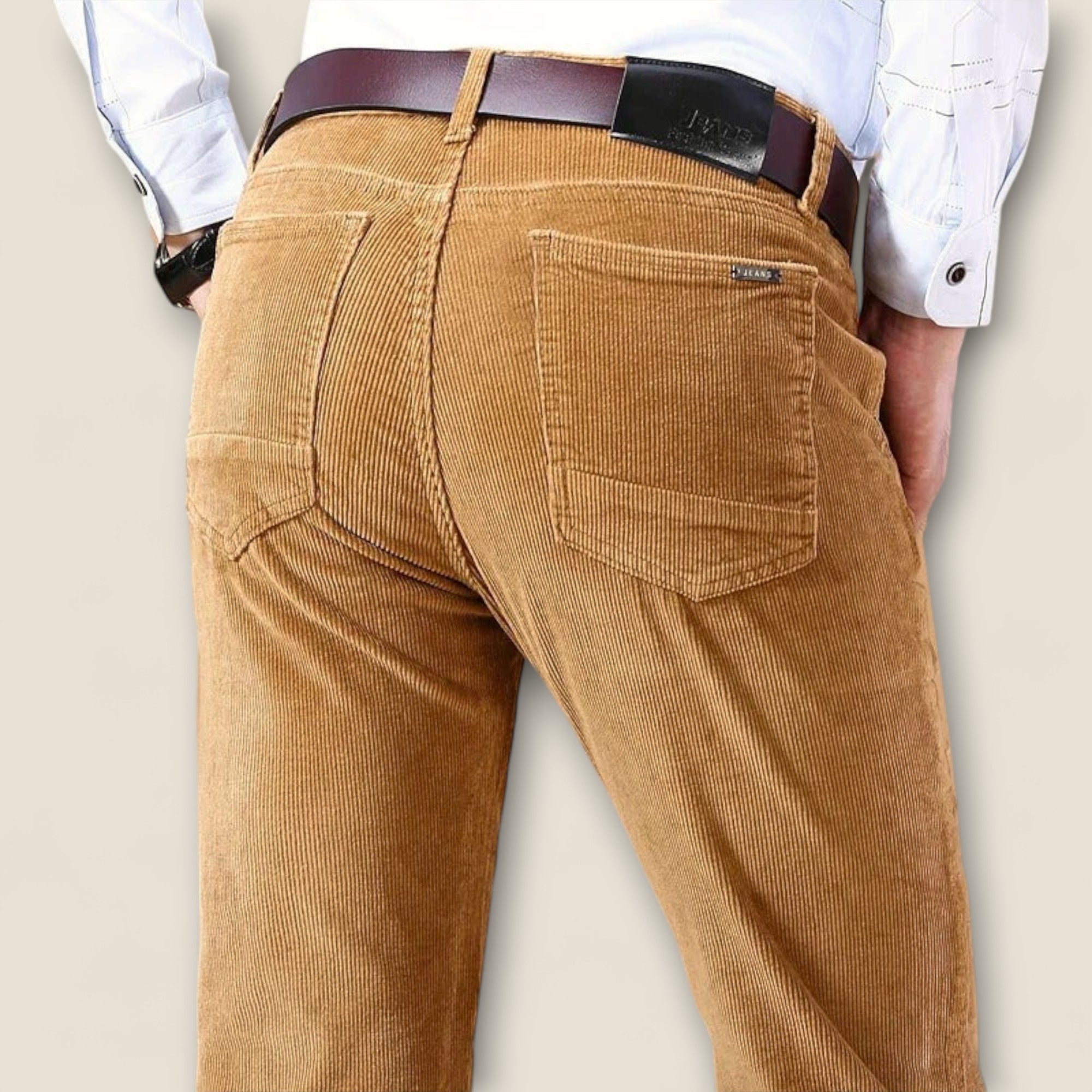 Enrico - Pantalon en Velours Côtelé Sur Mesure