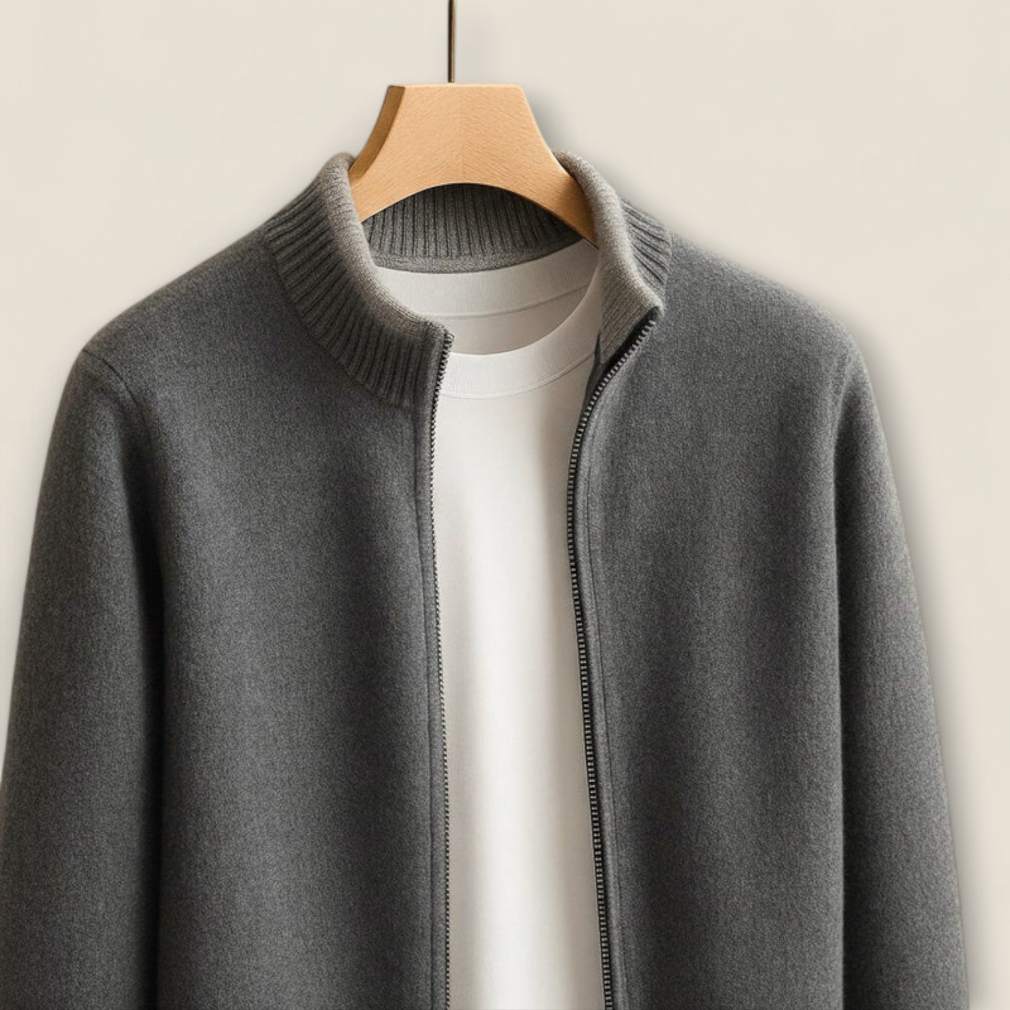 Alessio - Cardigan zippé