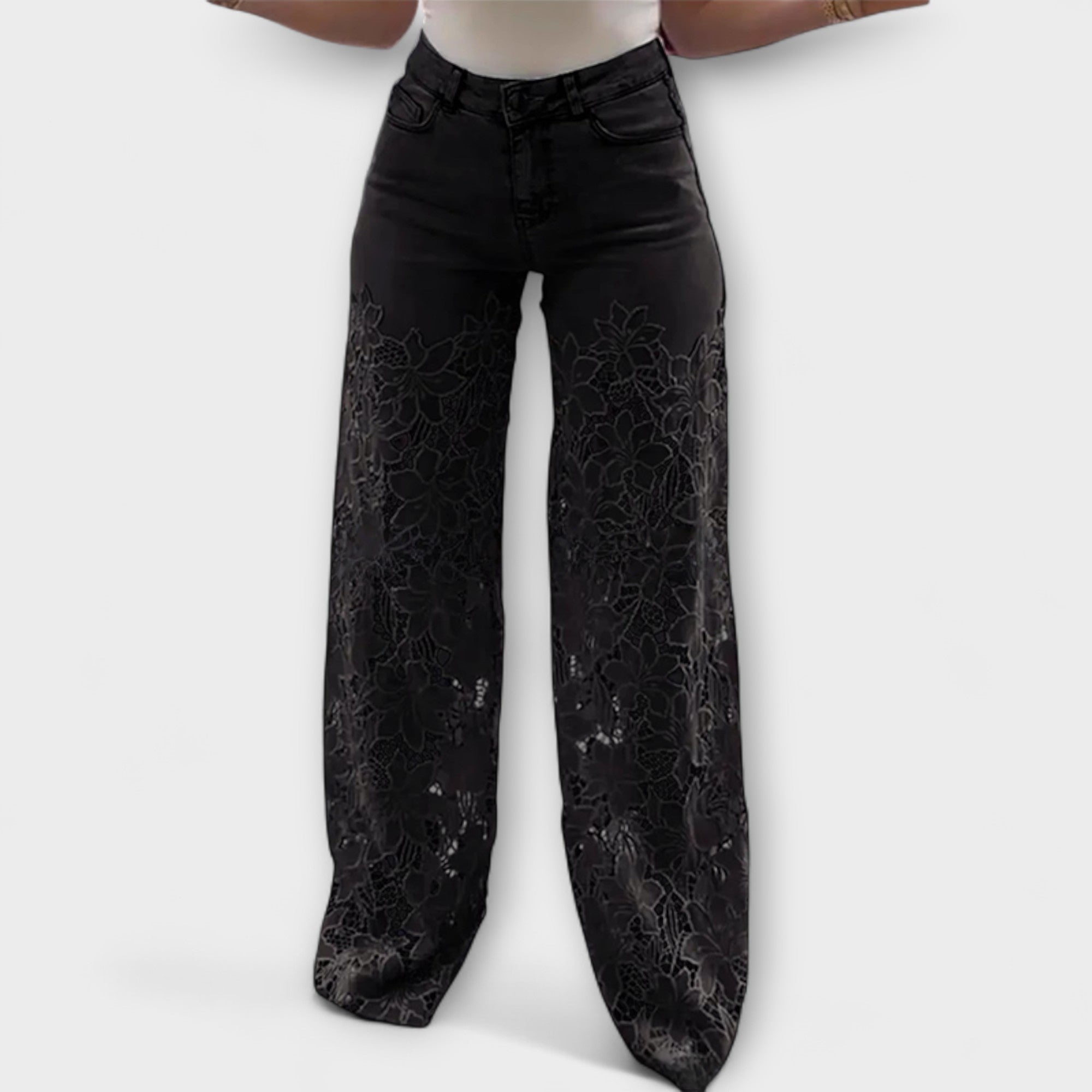 Jeans en Dentelle Tendance