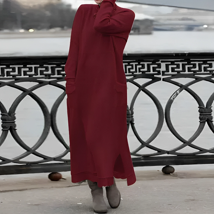 GRETA | Robe d'hiver confortable