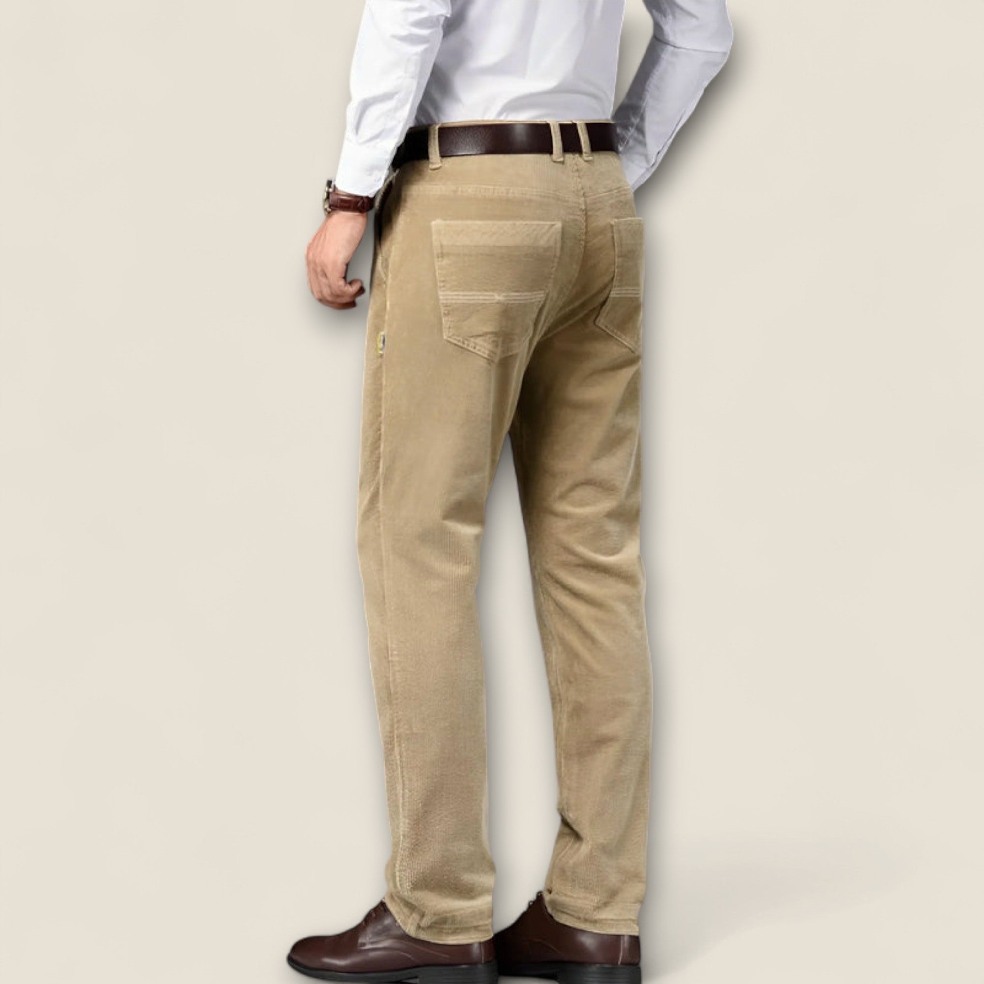 Sergio - Pantalon en velours côtelé intemporel