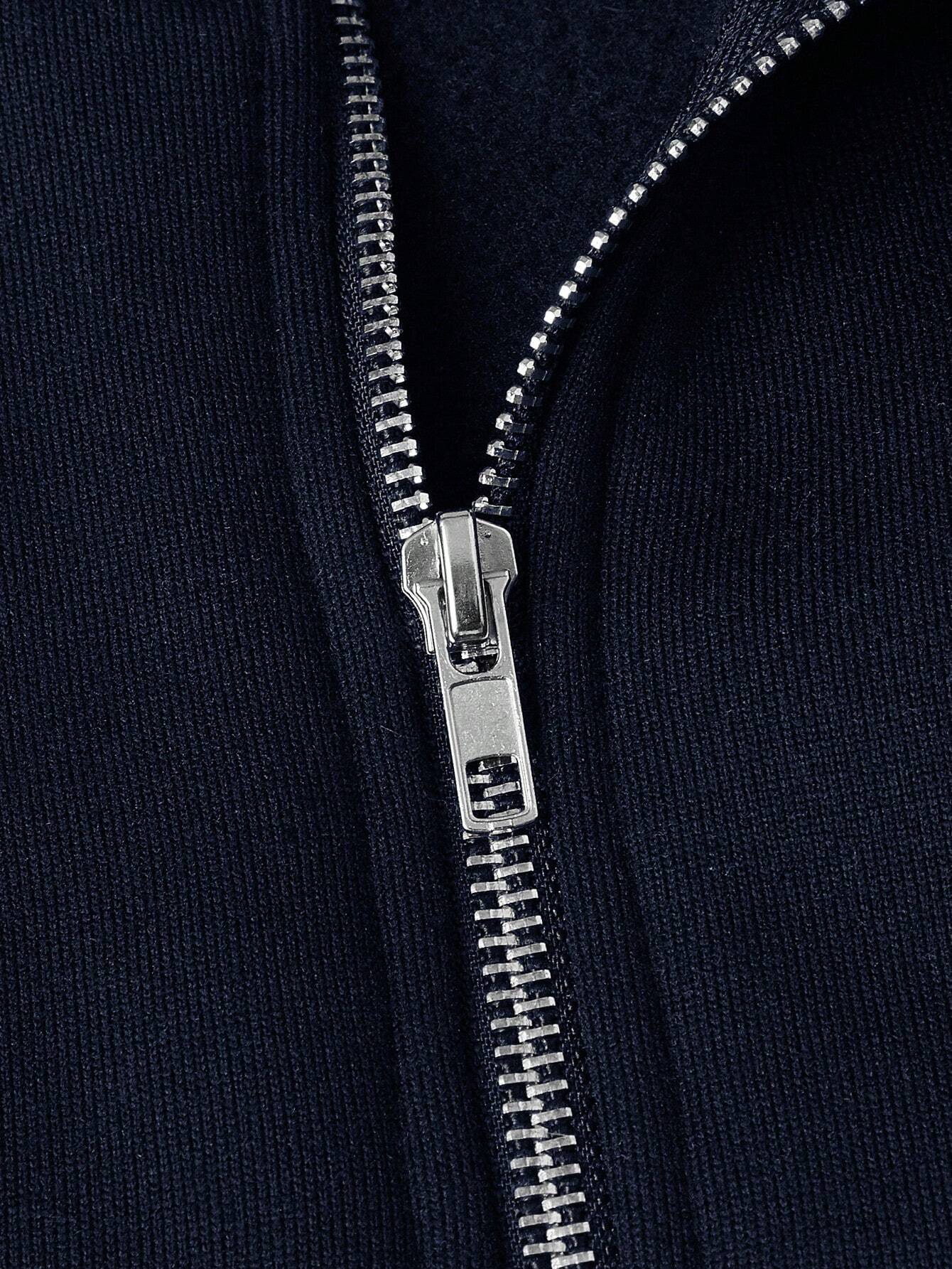 Antonio | Sweat à zip demi-fermeture