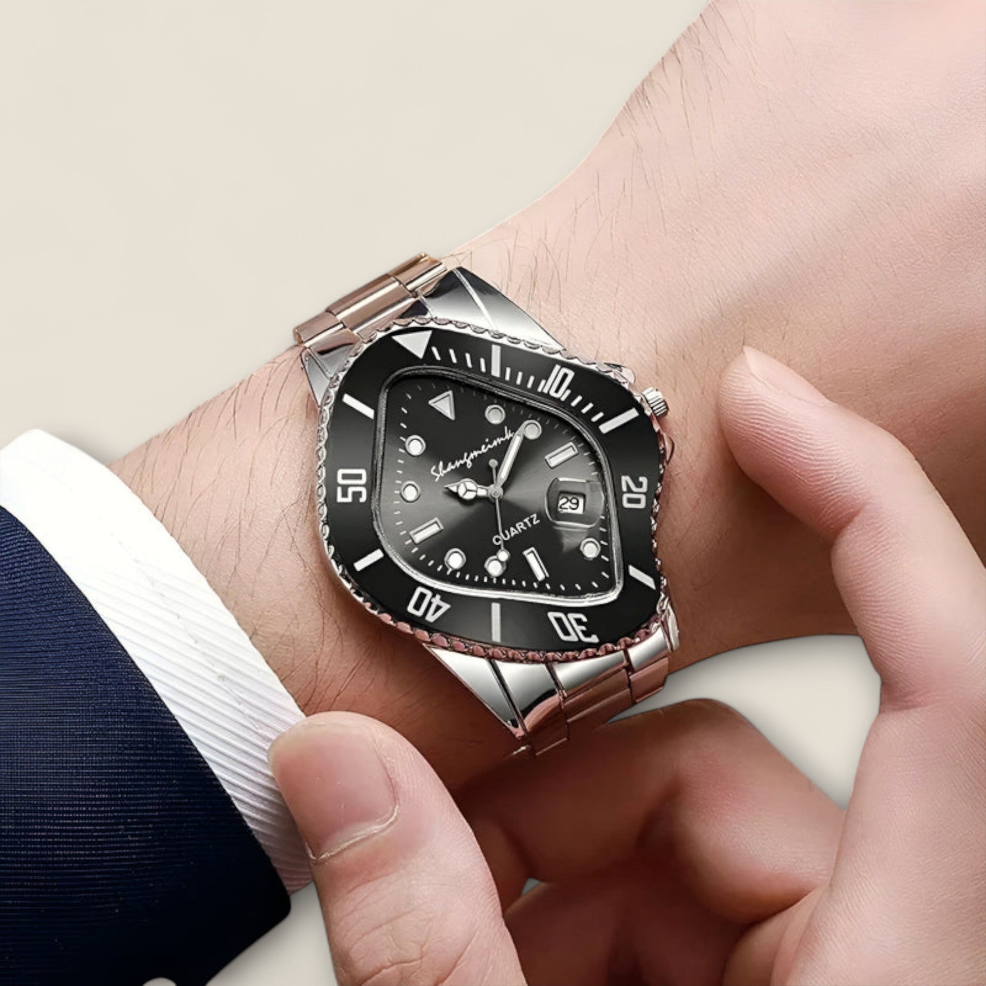 Marcello - Montre Artistique Asymétrique