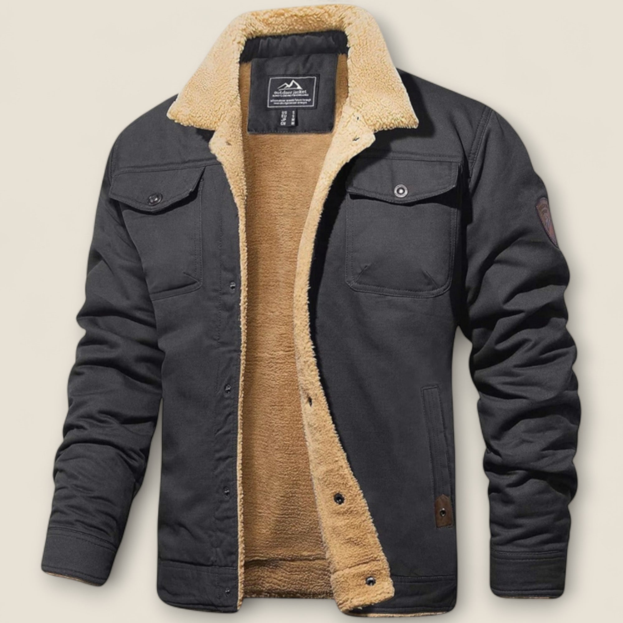 Elijah - Veste d'Hiver Chic et Confortable