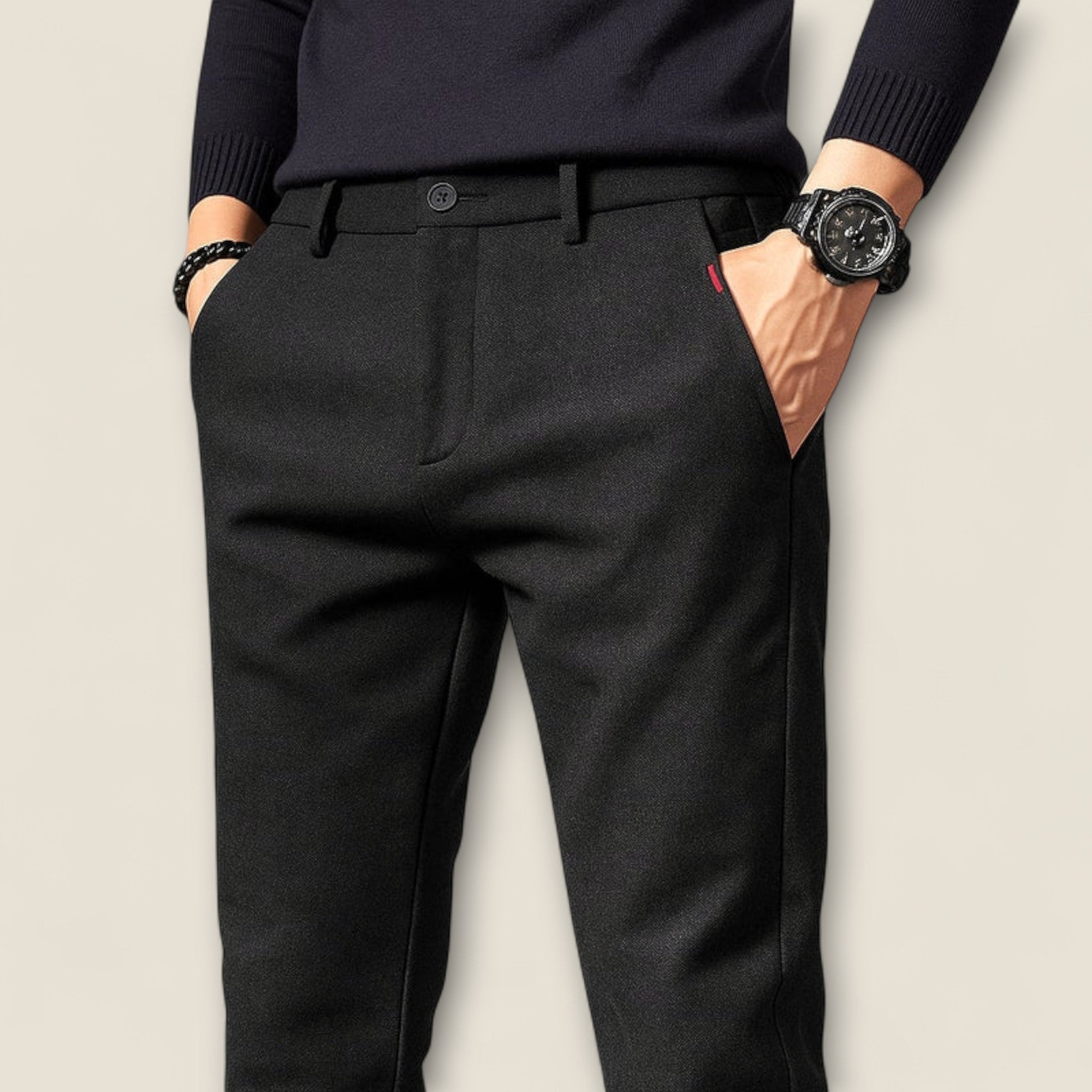 Alessio - Pantalons en Coton