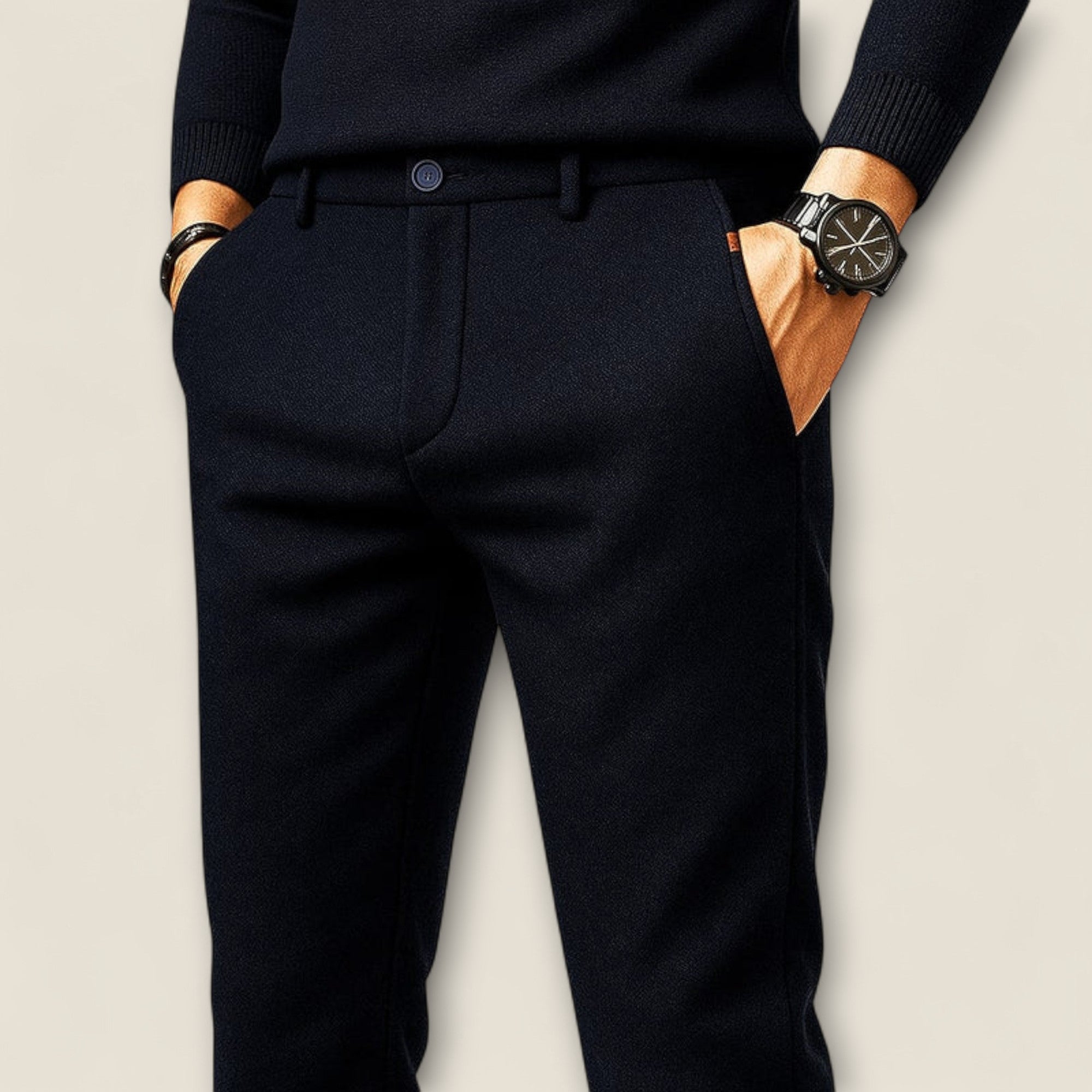 Alessio - Pantalons en Coton