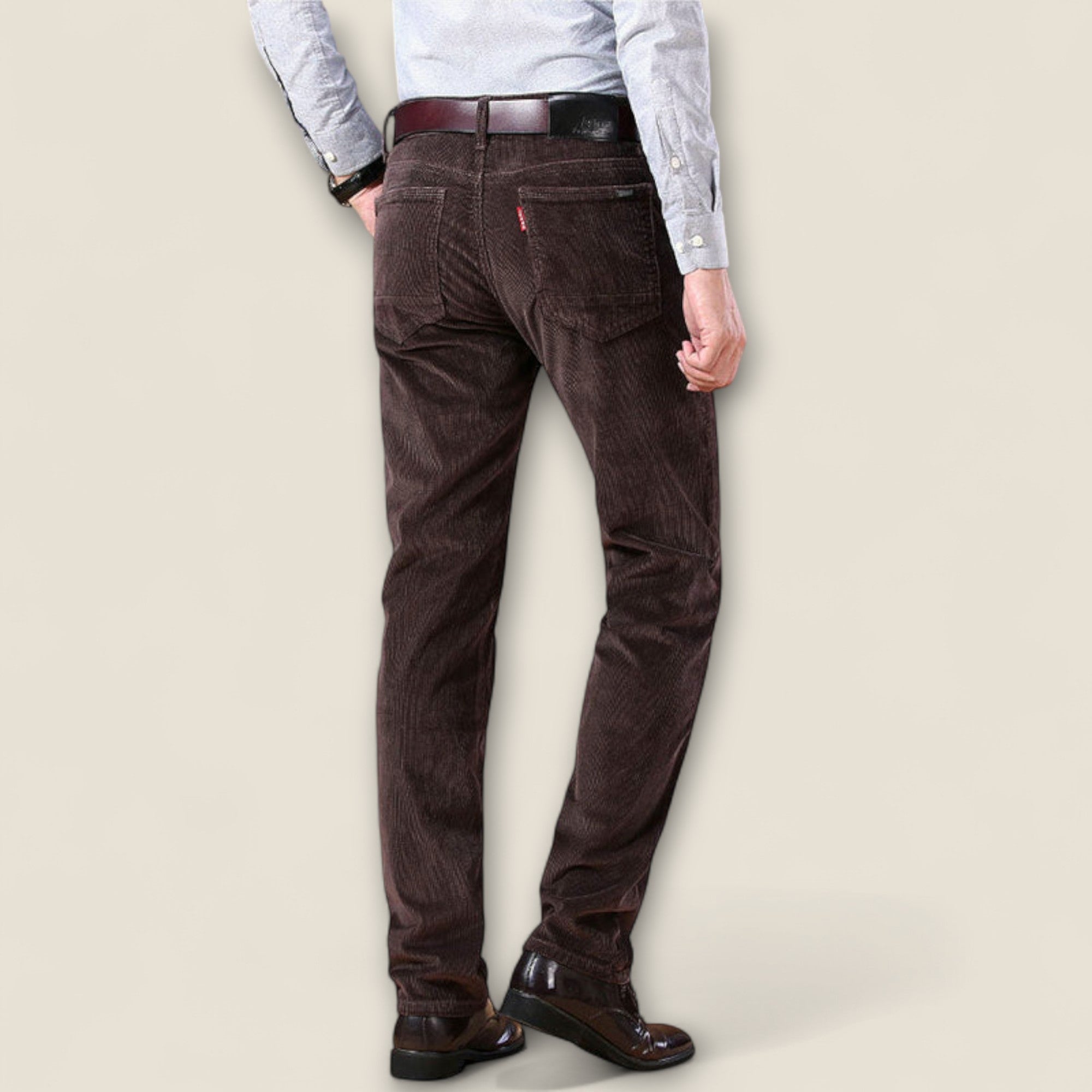 Enrico - Pantalon en Velours Côtelé Sur Mesure