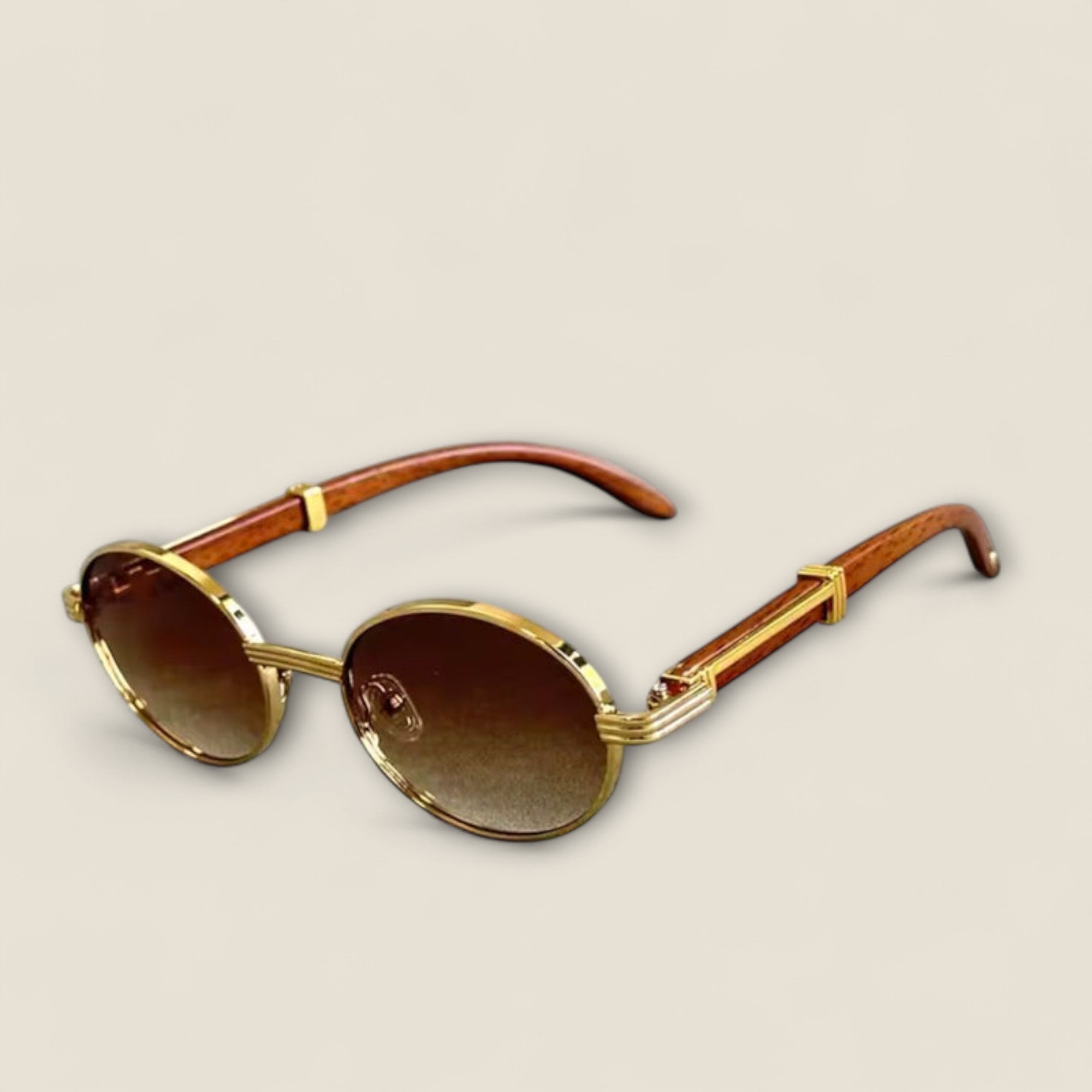 Alphonse - Lunettes de soleil ovales rétro