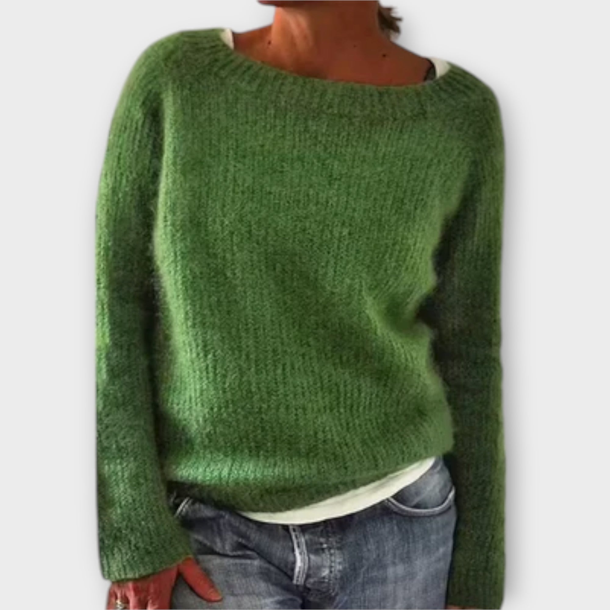 Regine – Pull en Tricot Uni