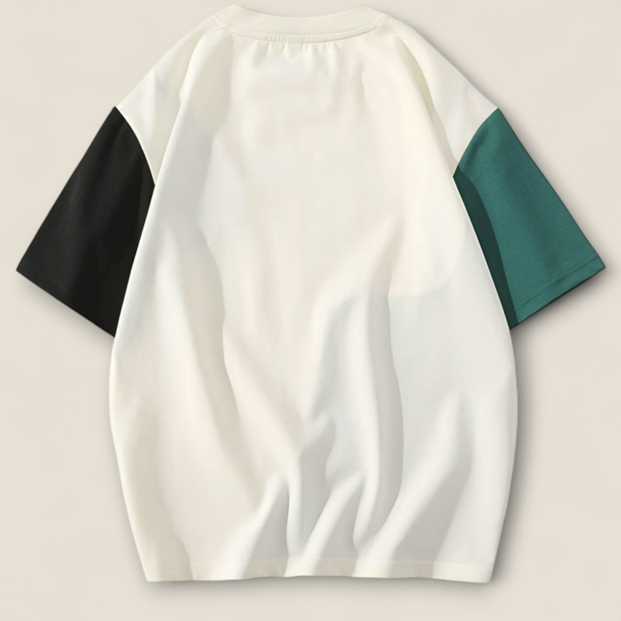 Mateo - T-shirt abstrait en colorblock