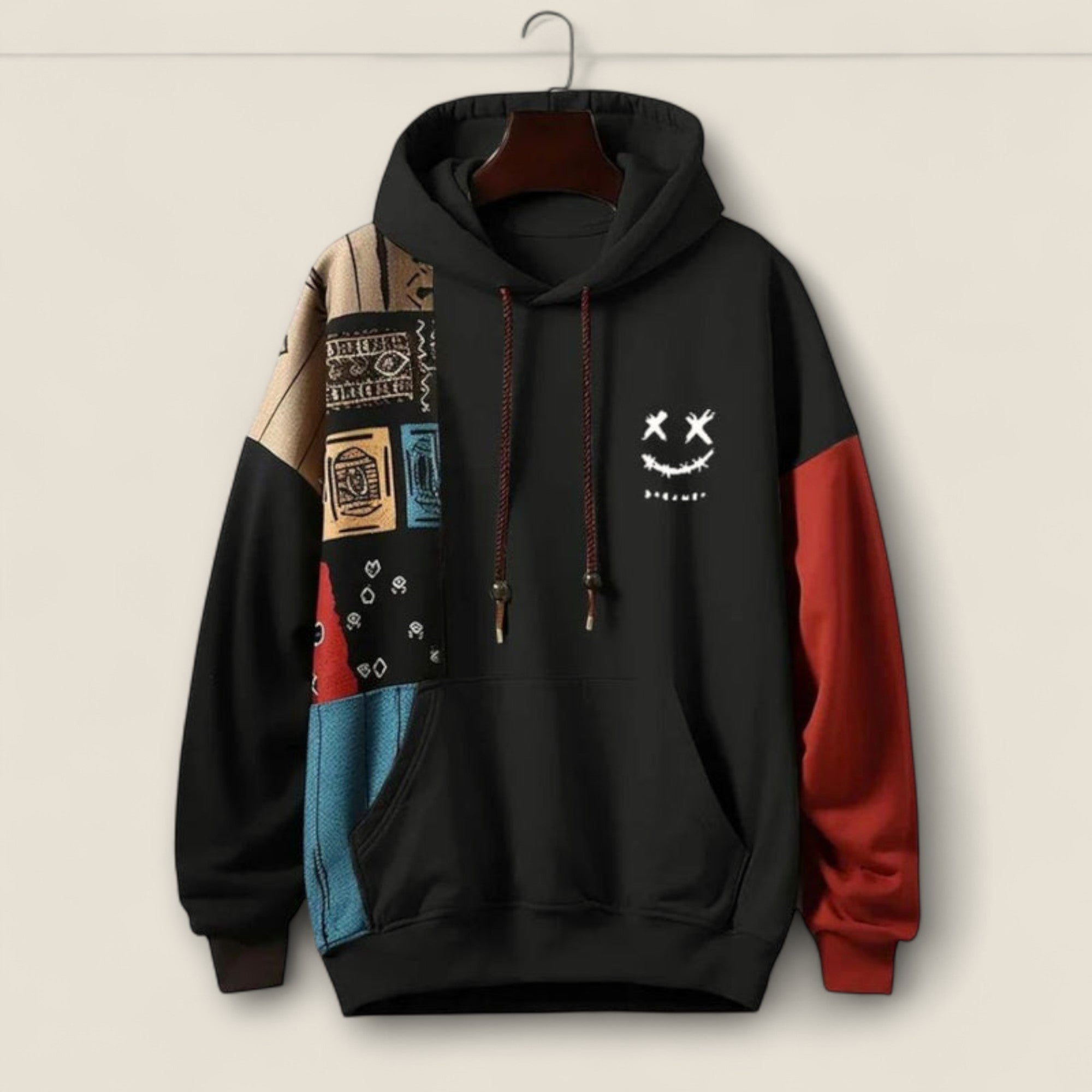 Luca - Sweat à capuche avec logo graphique