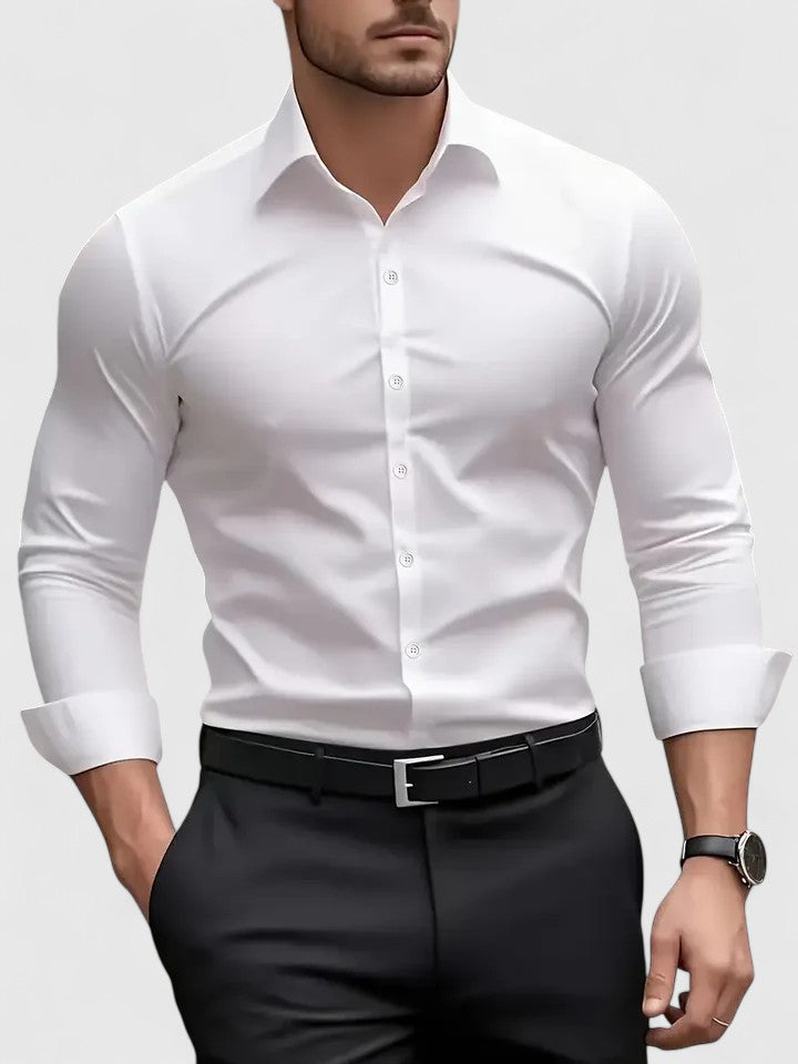 Caldwell | Chemise à Manches Longues Intemporelle