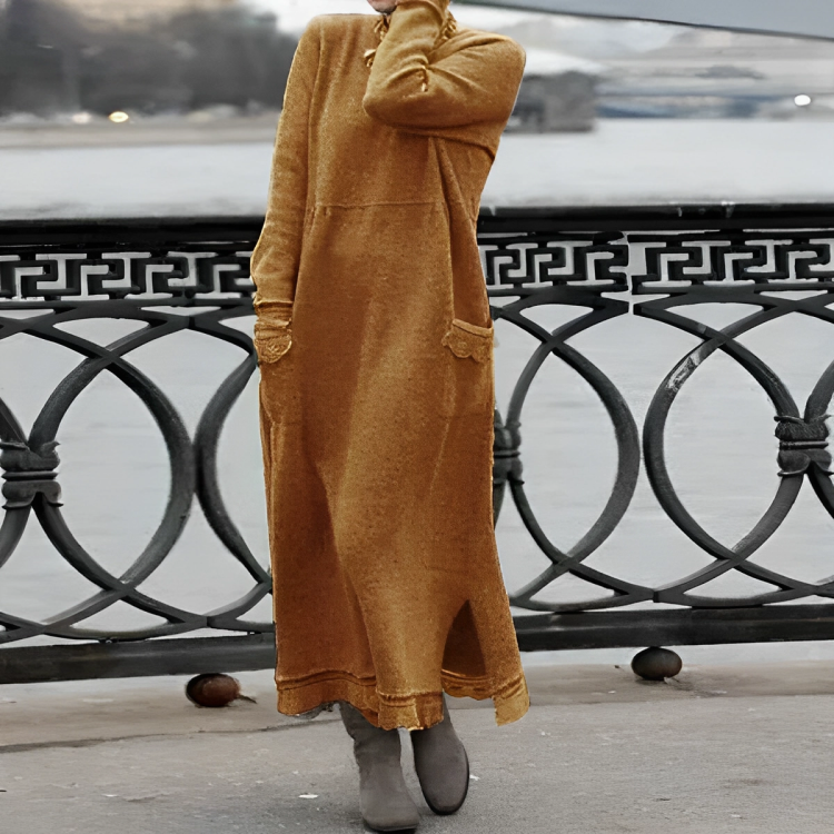 GRETA | Robe d'hiver confortable