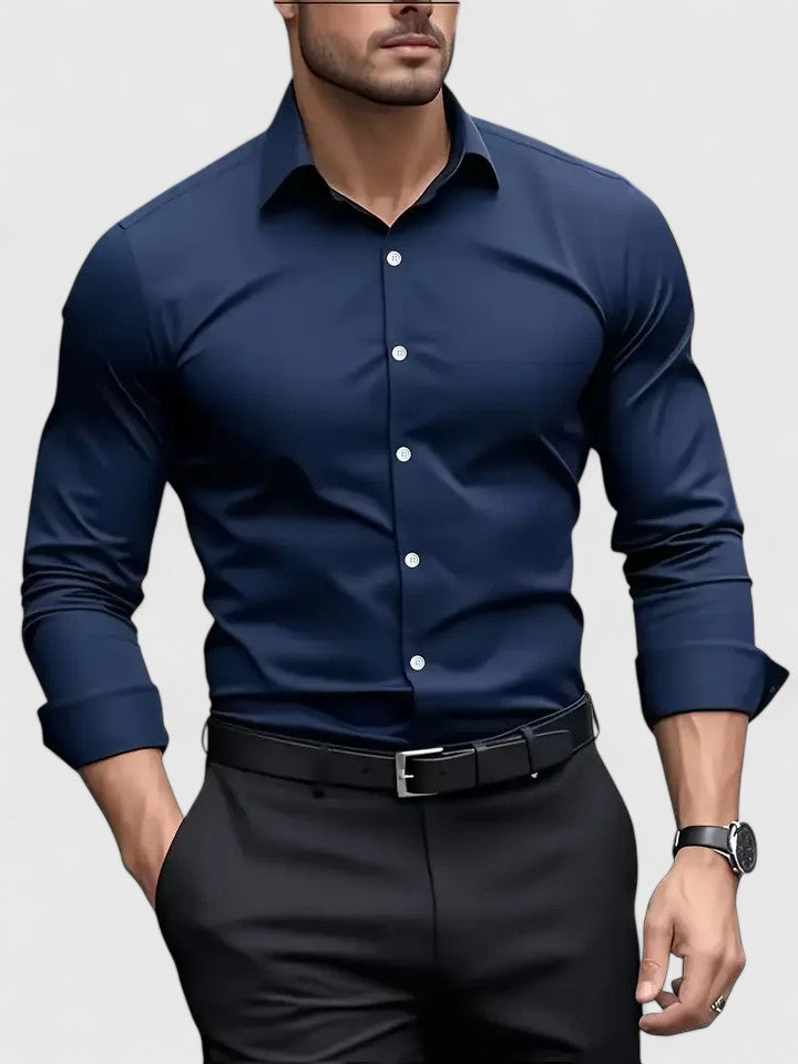 Caldwell | Chemise à Manches Longues Intemporelle