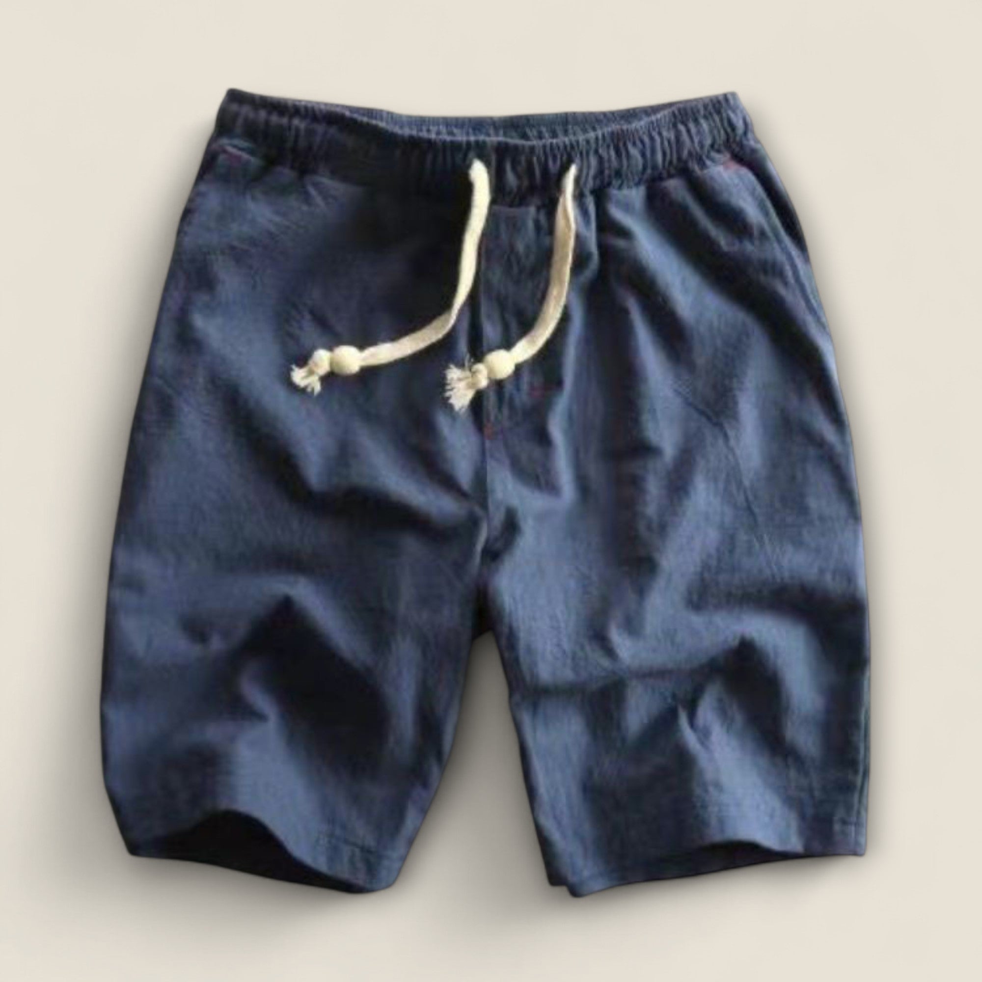 Nuno - Shorts en coton avec cordon de serrage