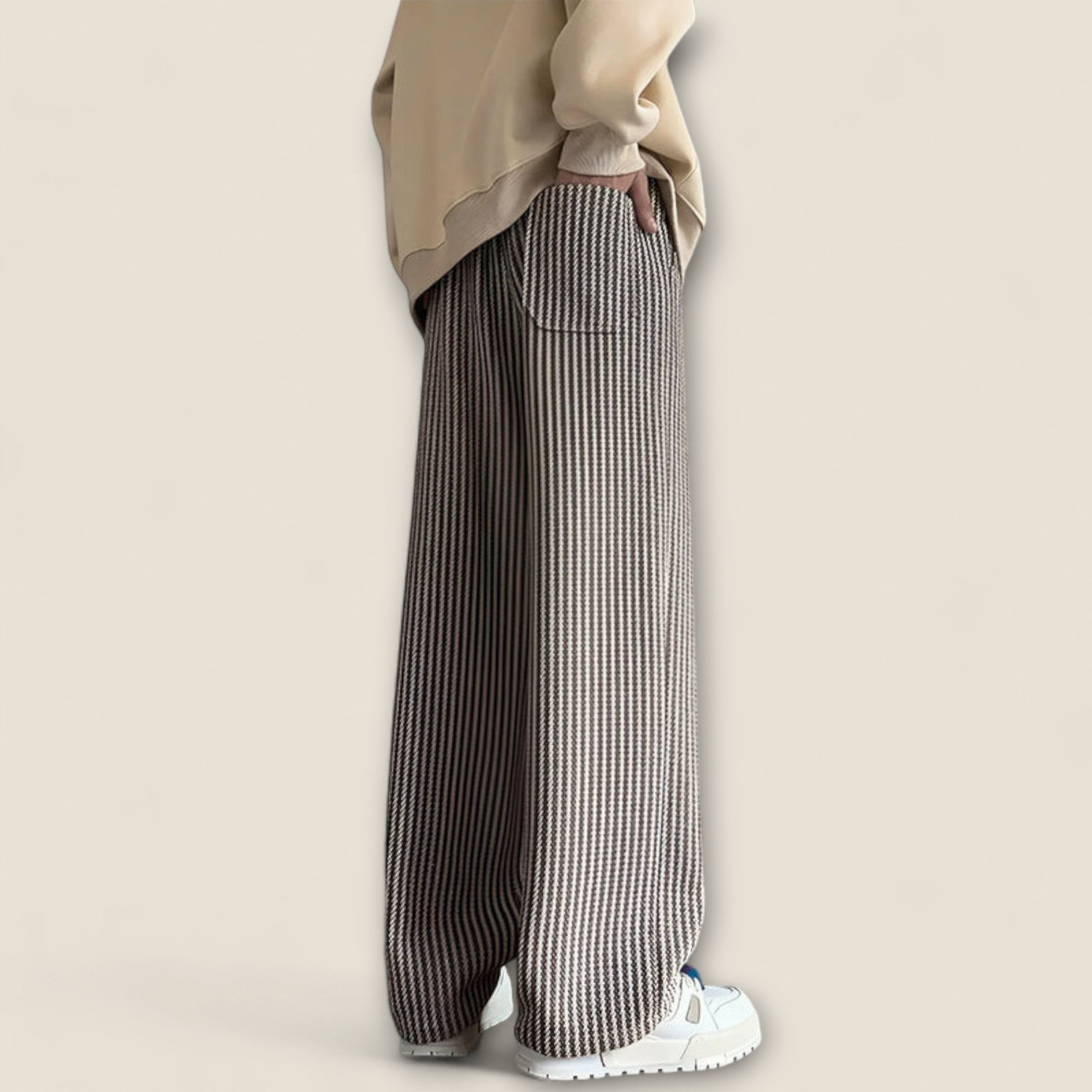 Rico - Pantalons à Jambe Large Détente