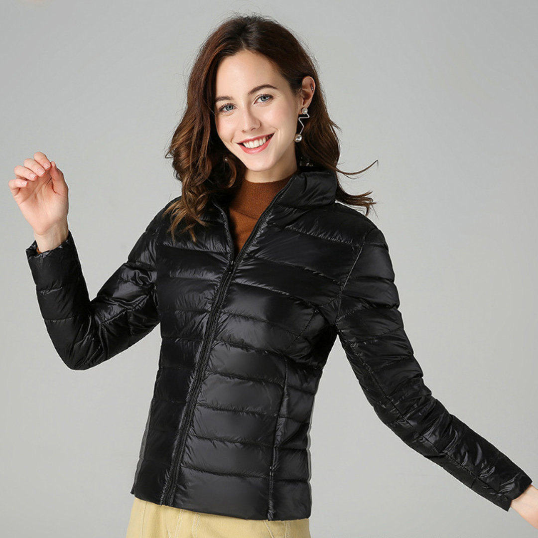 Theresia® | Nouvelle veste d'hiver ultralégère avec plumes de canard blanc