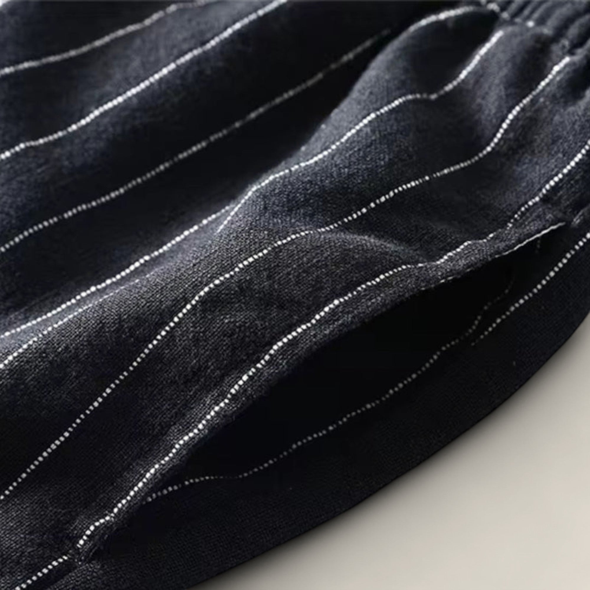 Dario - Shorts en Lin Rayés