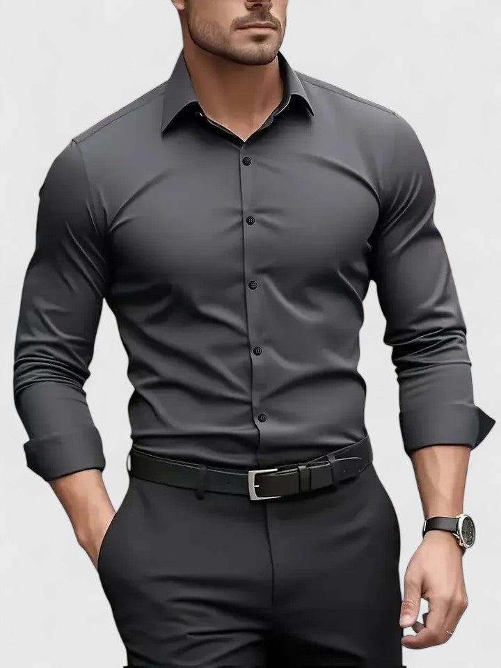 Caldwell | Chemise à Manches Longues Intemporelle