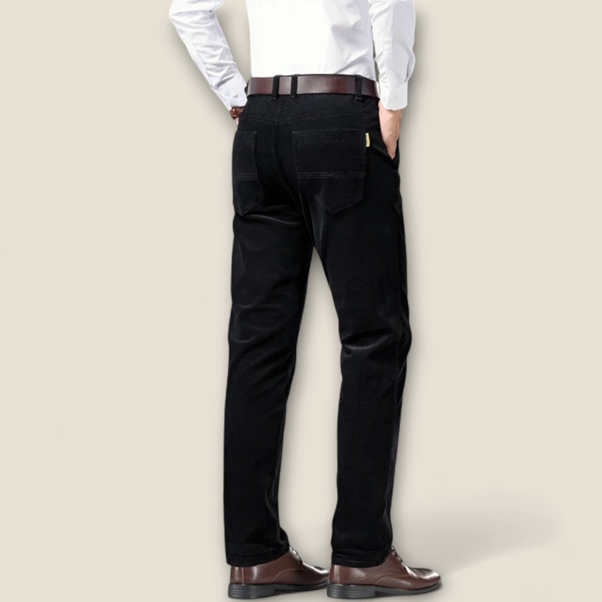 Sergio - Pantalon en velours côtelé intemporel