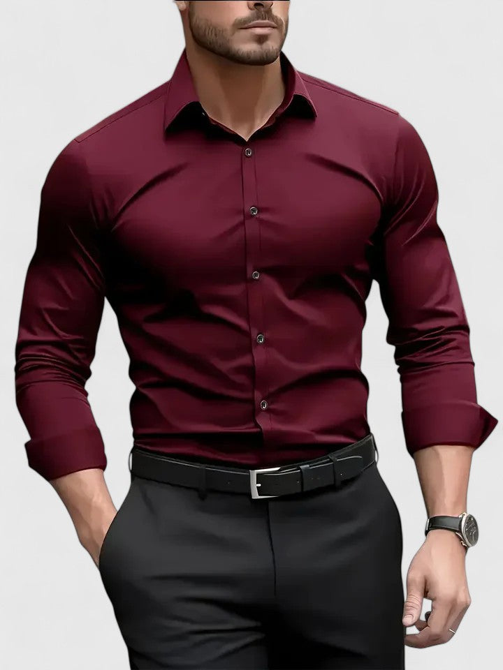 Caldwell | Chemise à Manches Longues Intemporelle